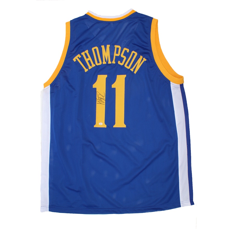 Klay Thompson #11 Golden State Warriors Official NBA Autographed Jersey