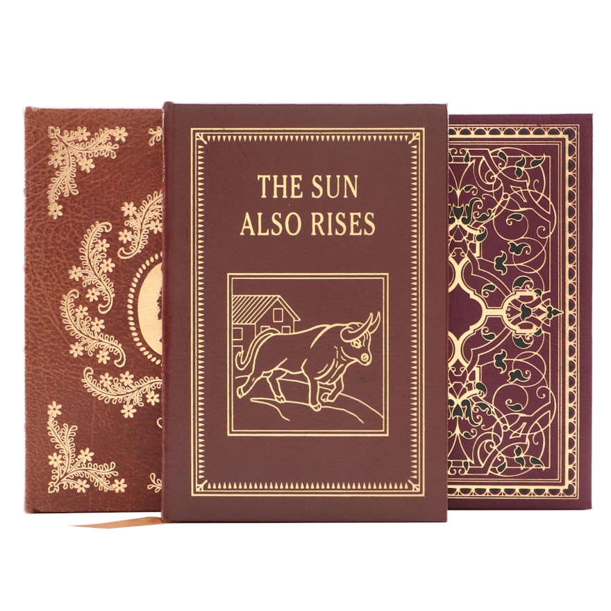 Easton Press Classics Including "The Sun Also Rises" by Ernest Hemingway
