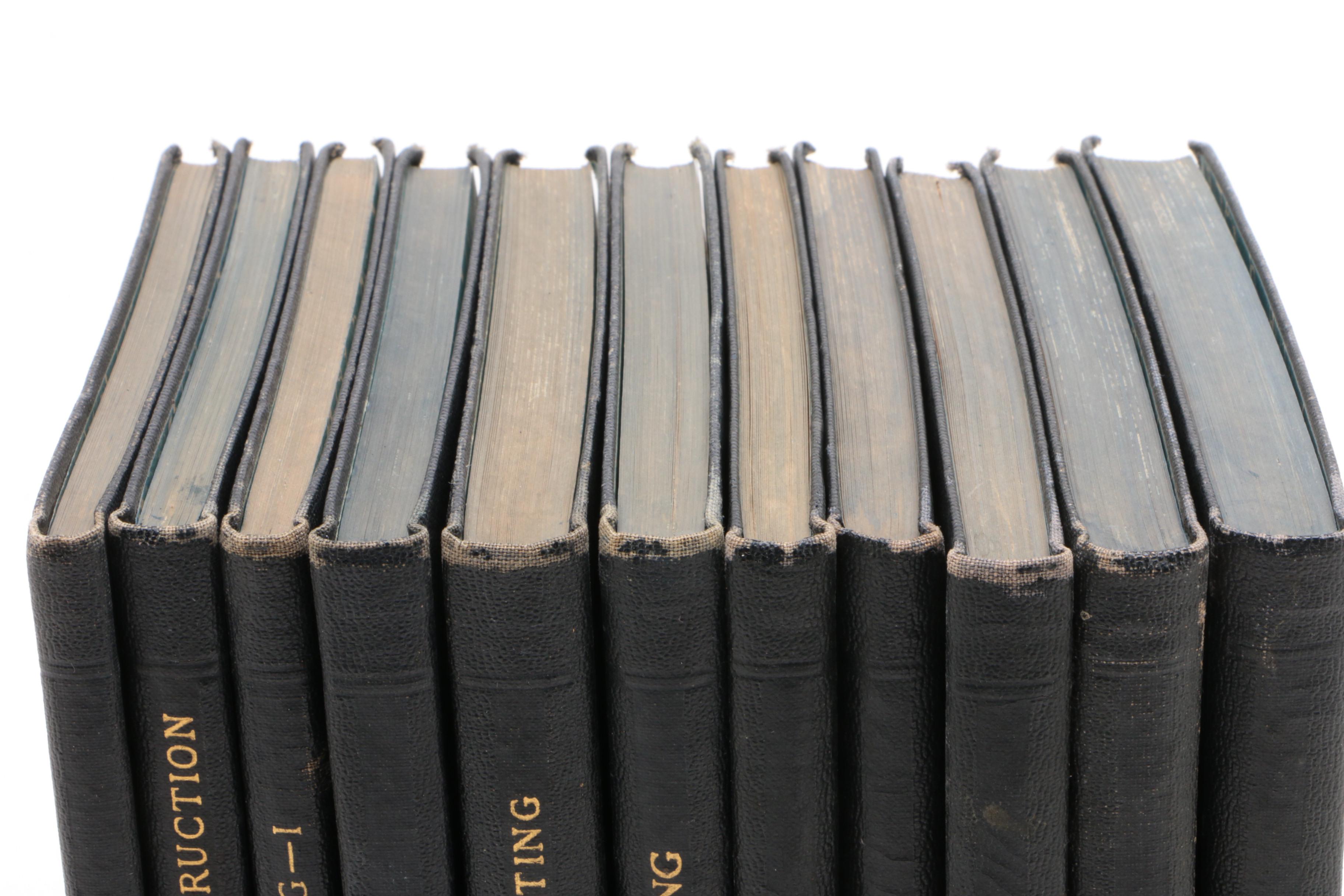 International Textbook Co. Mechanics and Machine Design Book Series, 1930s