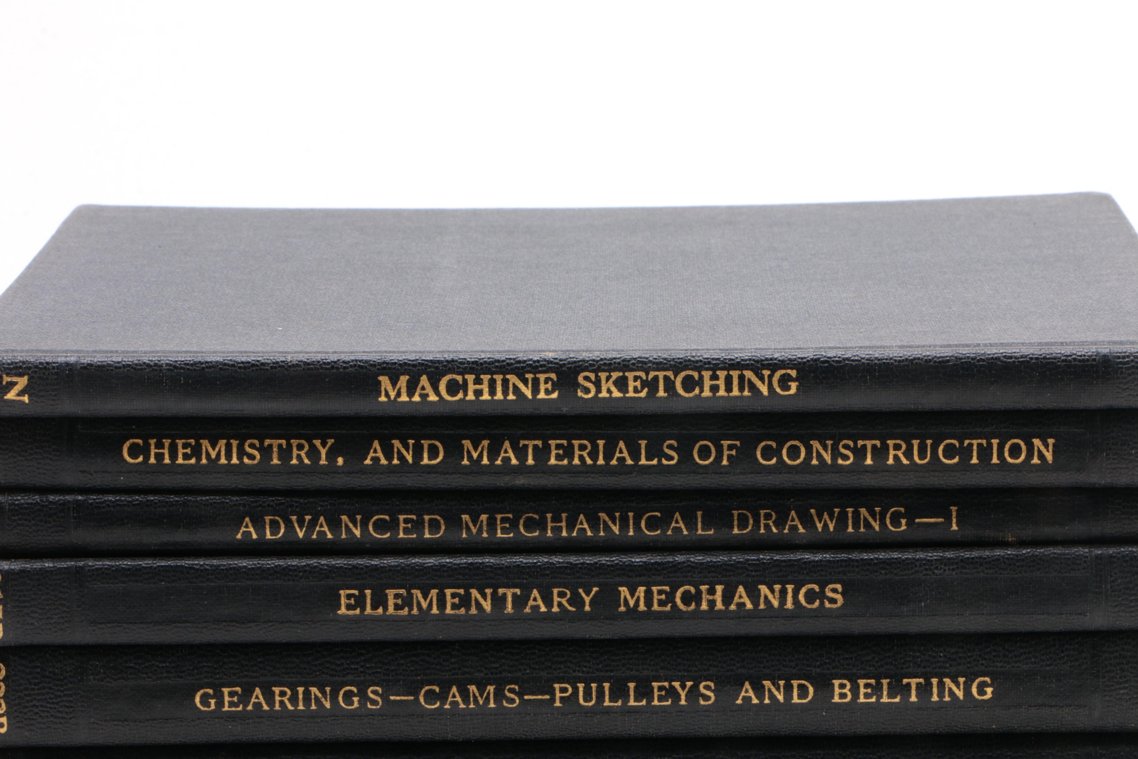 International Textbook Co. Mechanics and Machine Design Book Series, 1930s