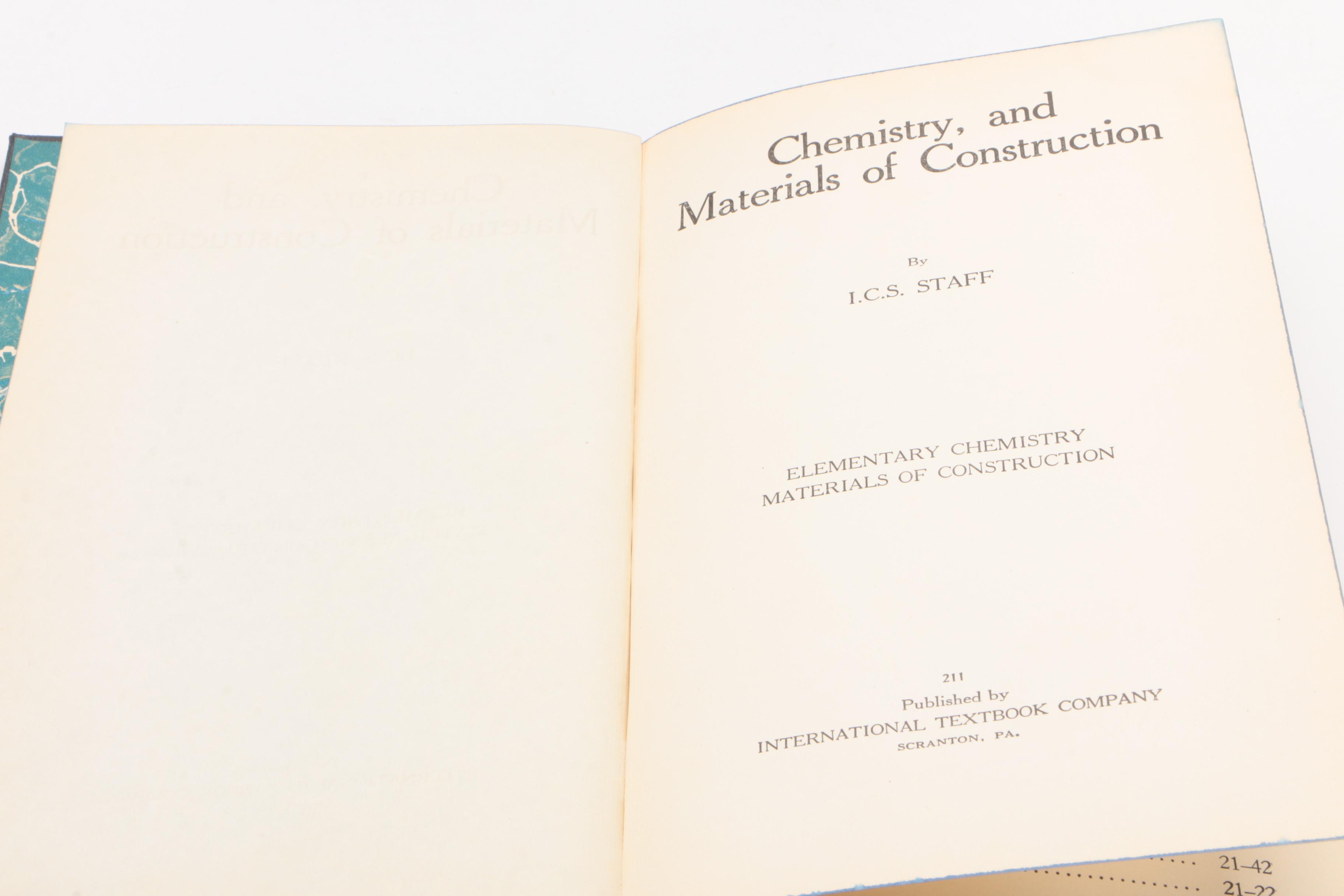 International Textbook Co. Mechanics and Machine Design Book Series, 1930s