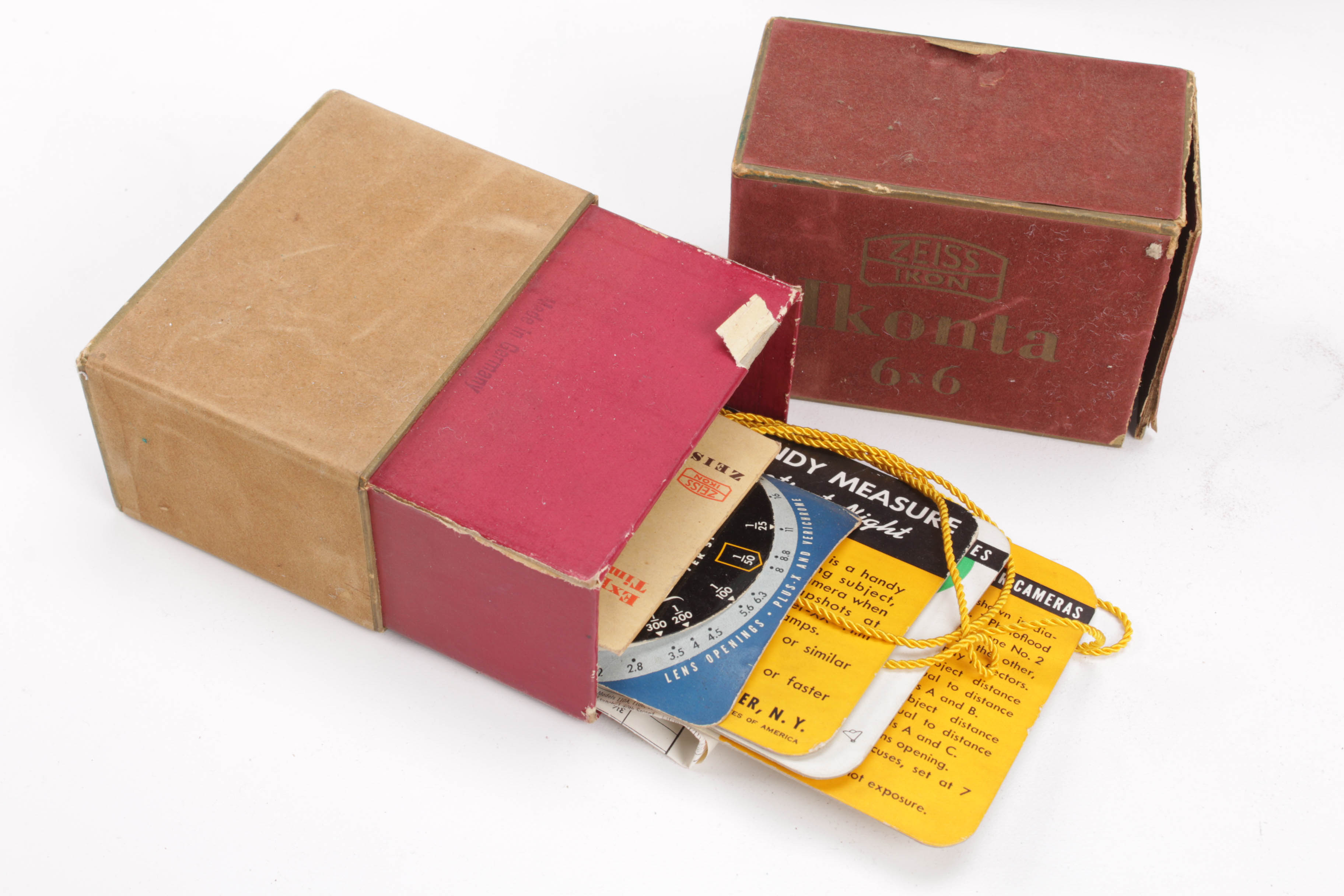 Zeiss Ikon "Ikonia" Post-War Medium Format German Camera and Equipment