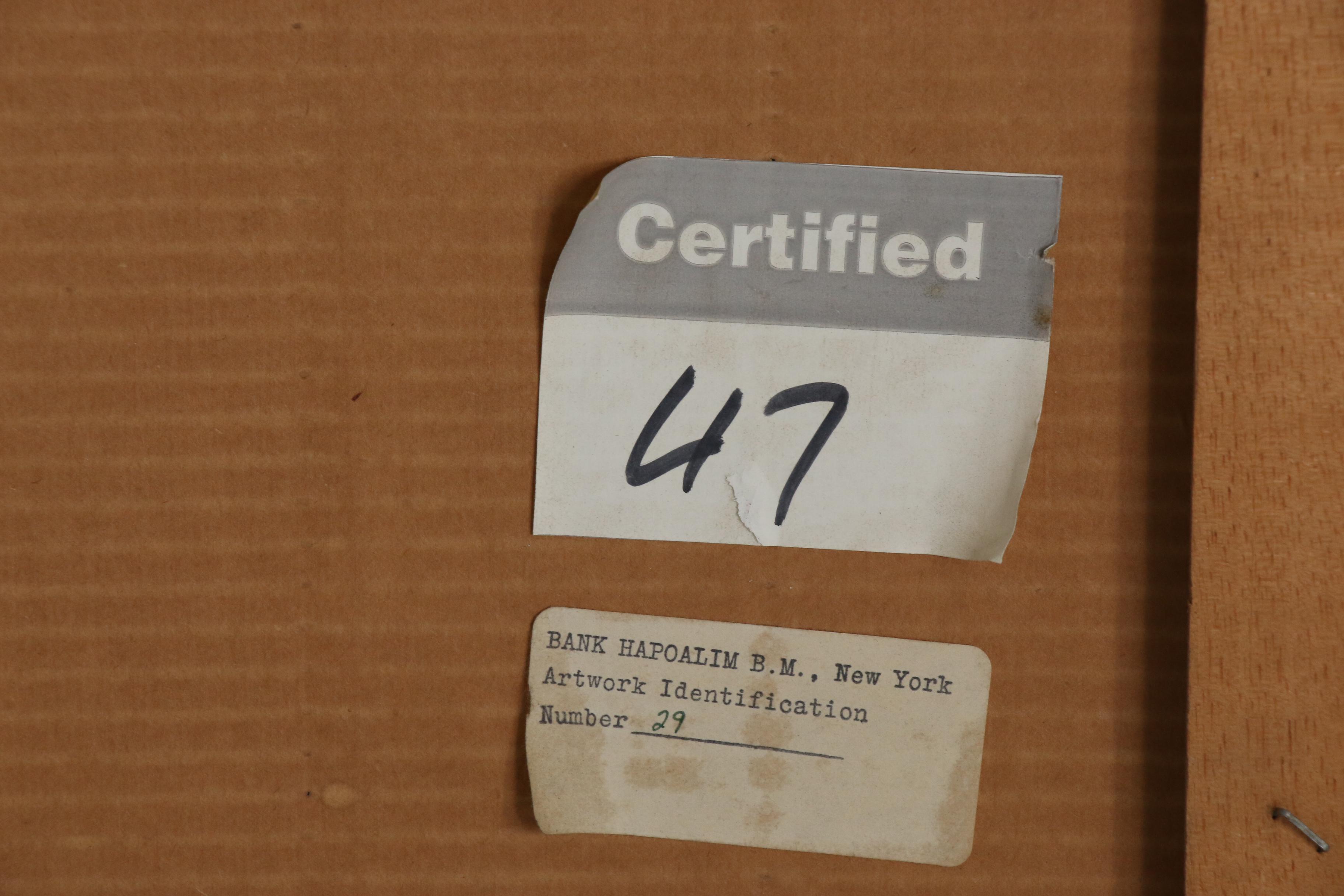 Yaacov Agam Op Art Serigraph