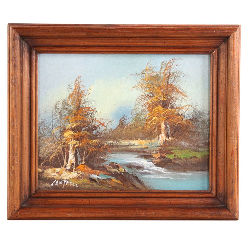 Phillip Cantrell Landscape Oil Painting