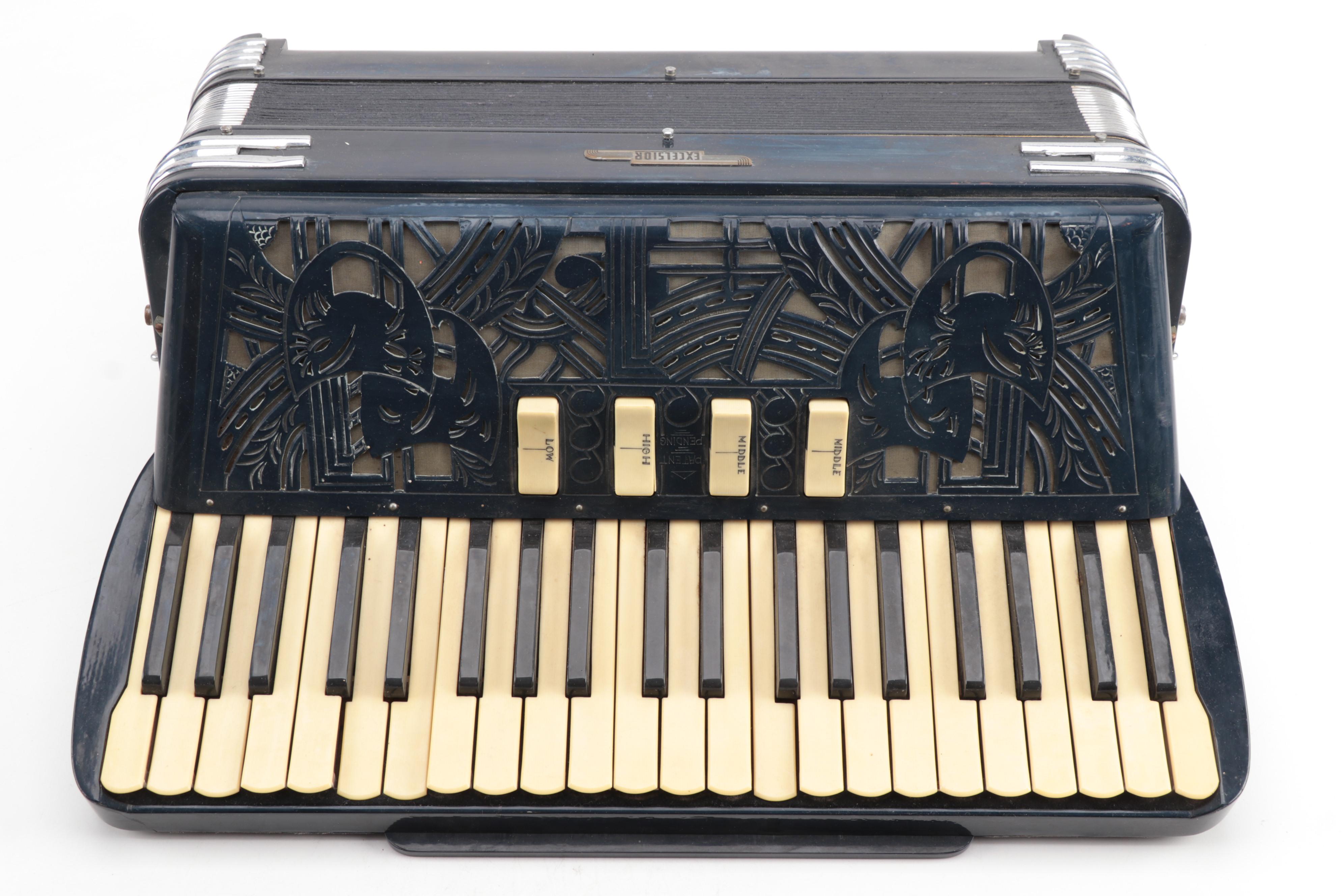 Excelsior Piano Keyboard Accordion