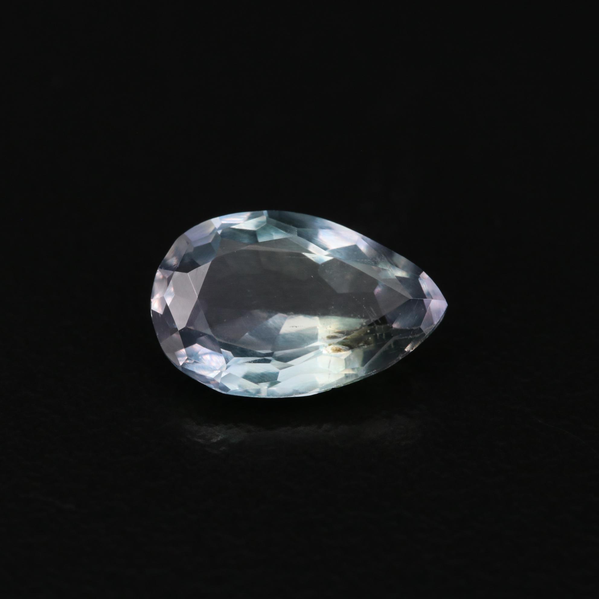 Loose 2.48 CT Pear Faceted Zoisite