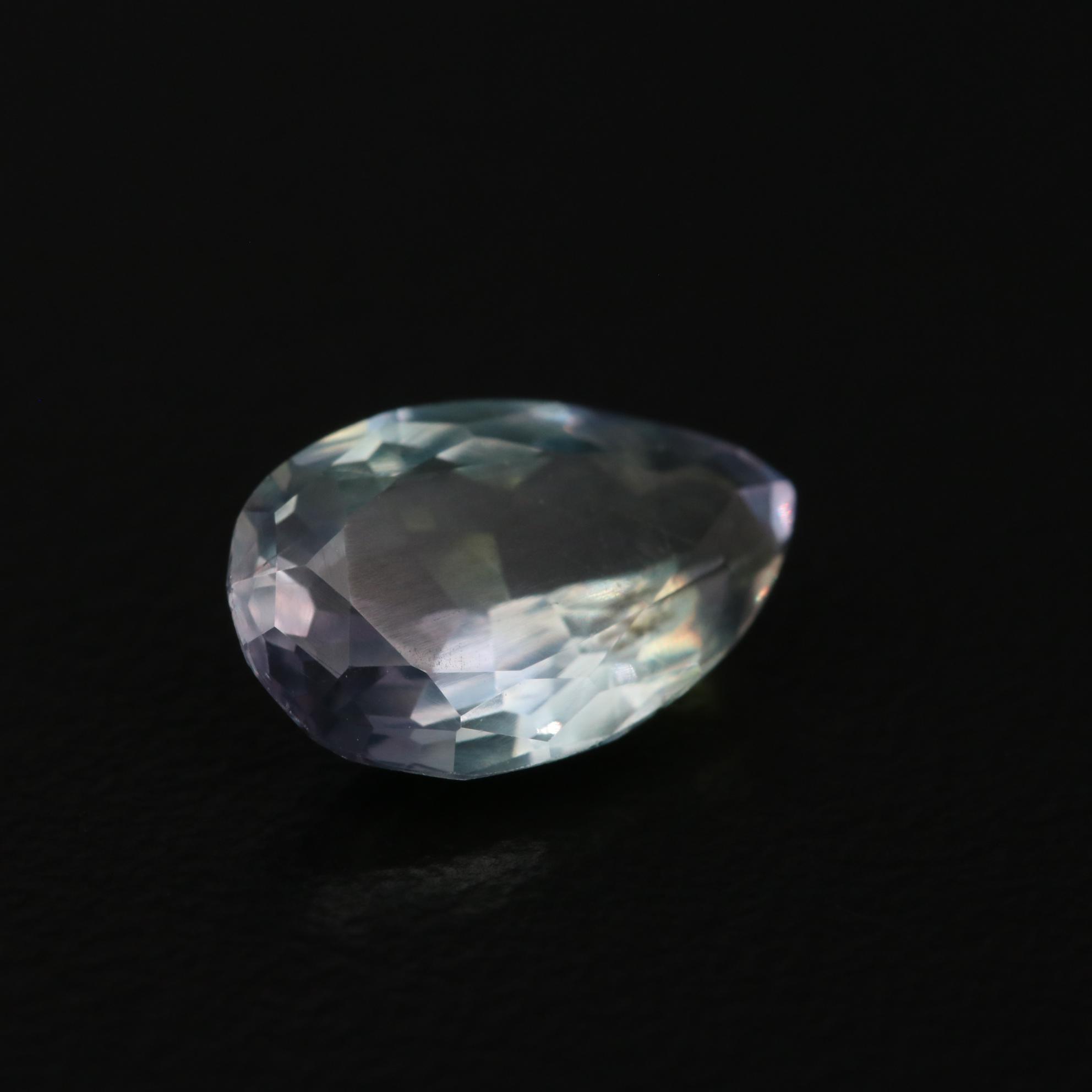 Loose 2.48 CT Pear Faceted Zoisite