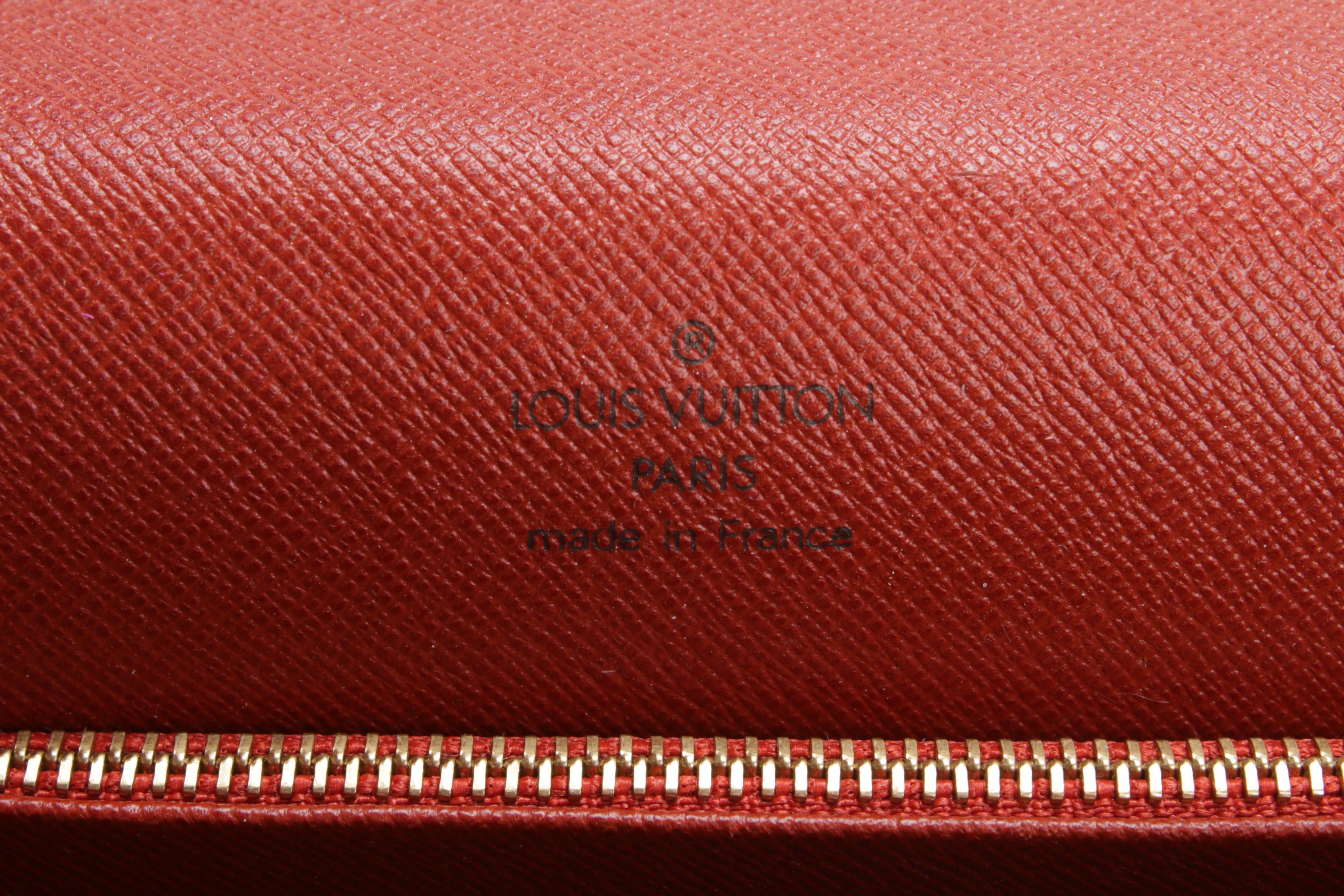 Louis Vuitton Tribeca Long Shoulder Bag in Damier Ebene Coated Canvas