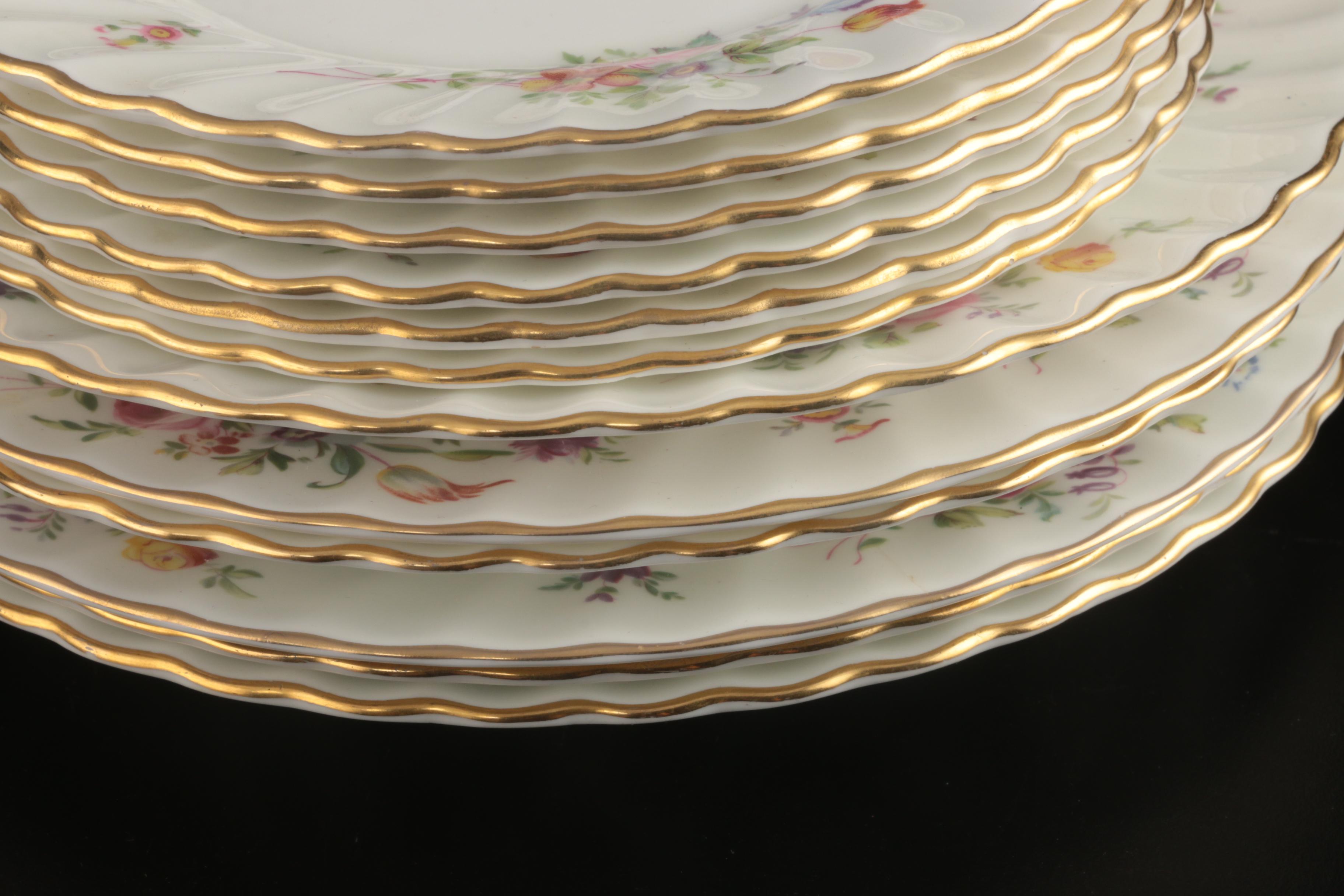 Minton "Marlow" Porcelain Dinnerware, Early to Mid 20th Century