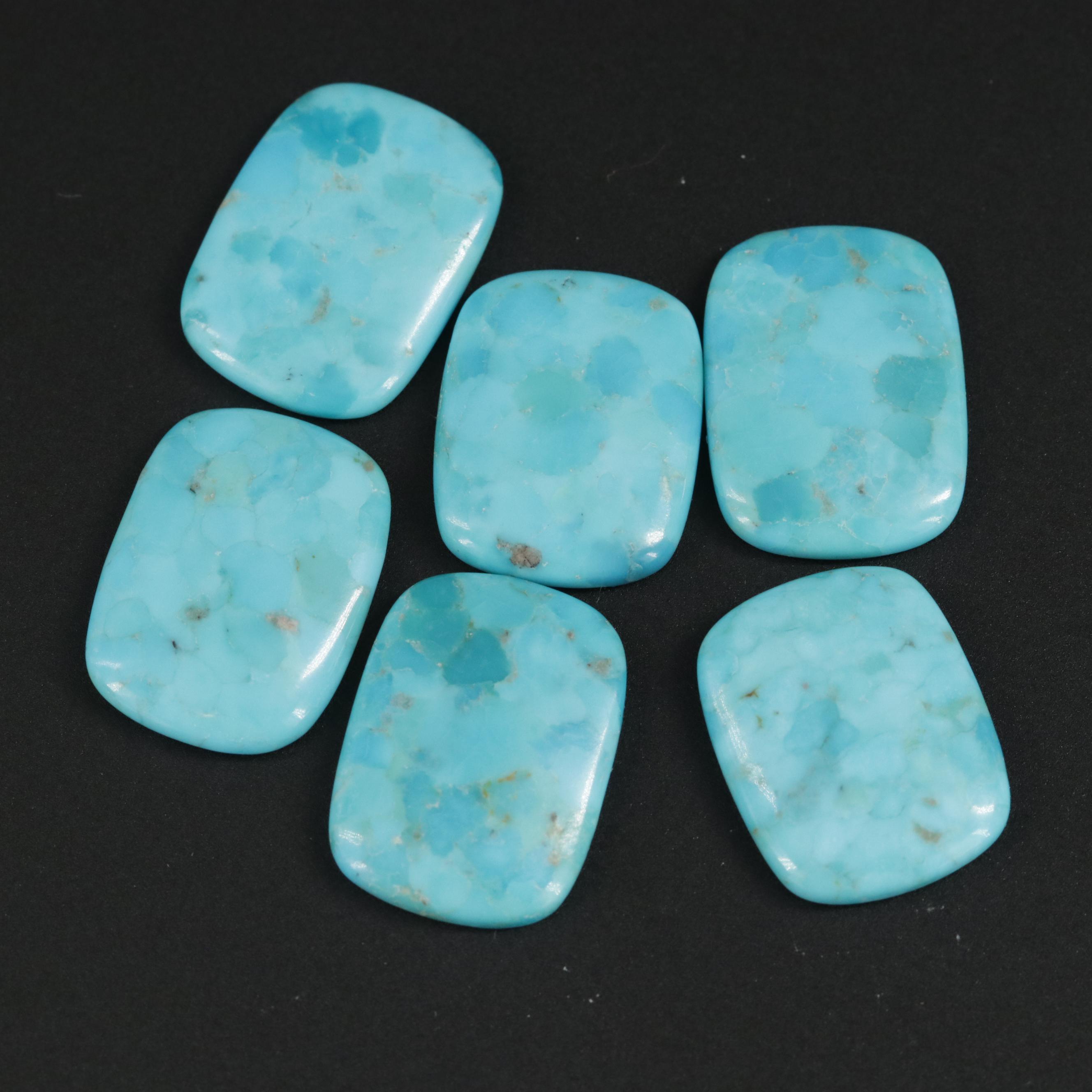 Loose 72.64 CTW Composite and Reconstituted Turquoise