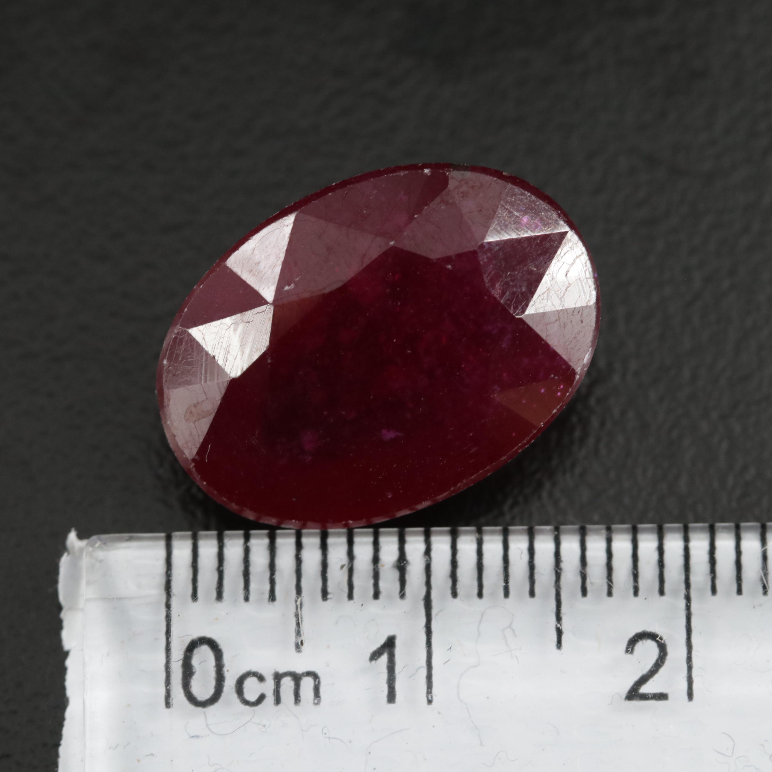 Loose 100.82 CTW  Corundum