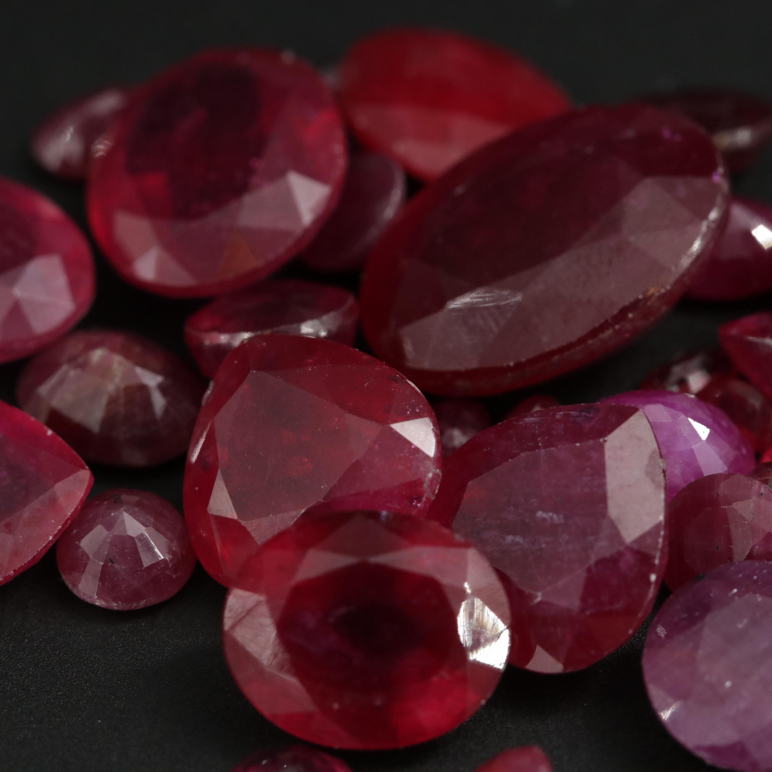 Loose 100.82 CTW  Corundum