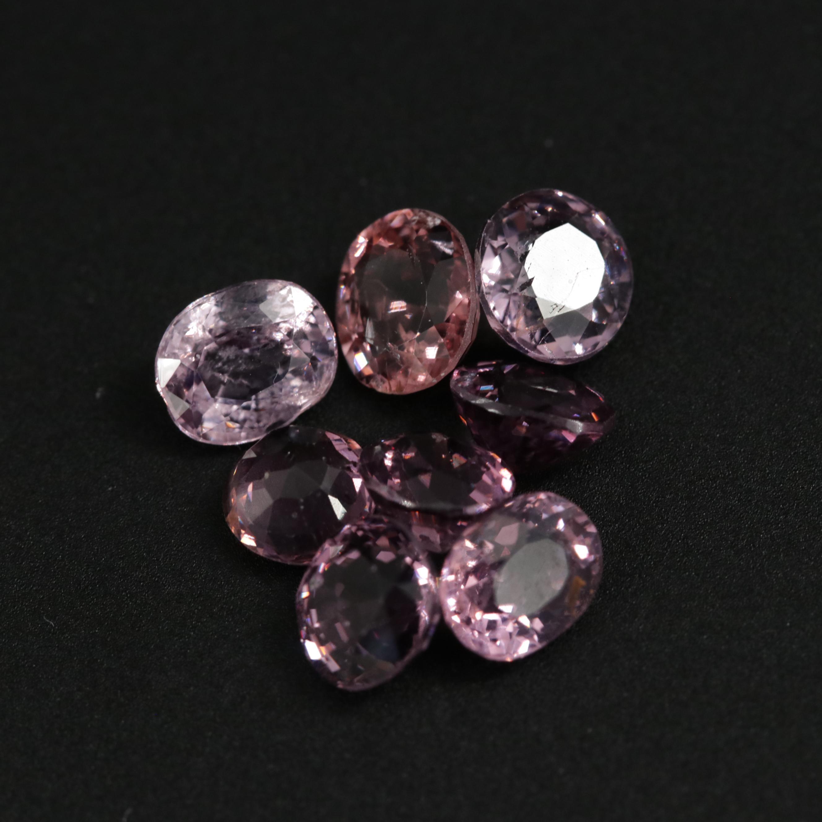 Loose 10.62 CTW Mixed Cut Spinel