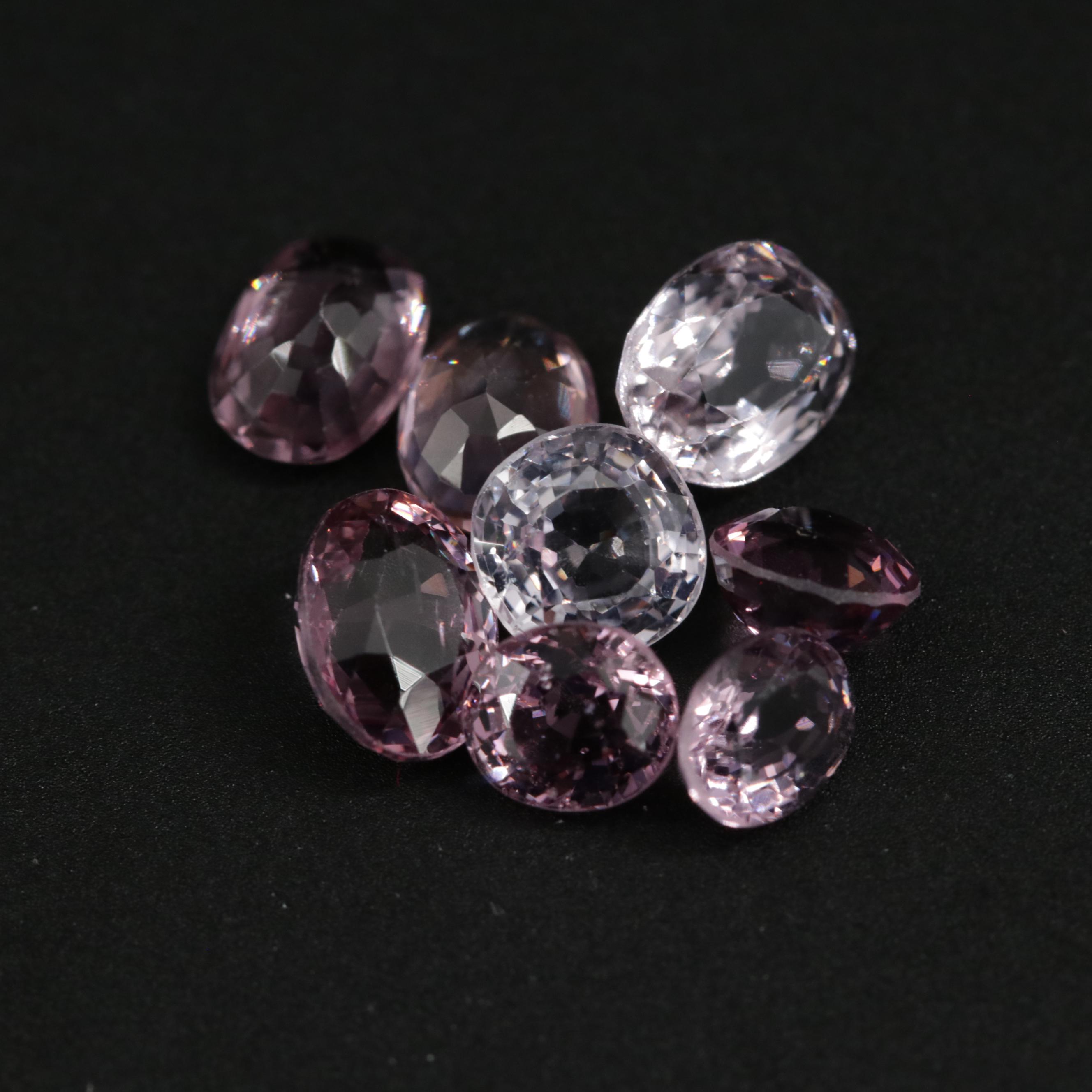 Loose 10.62 CTW Mixed Cut Spinel