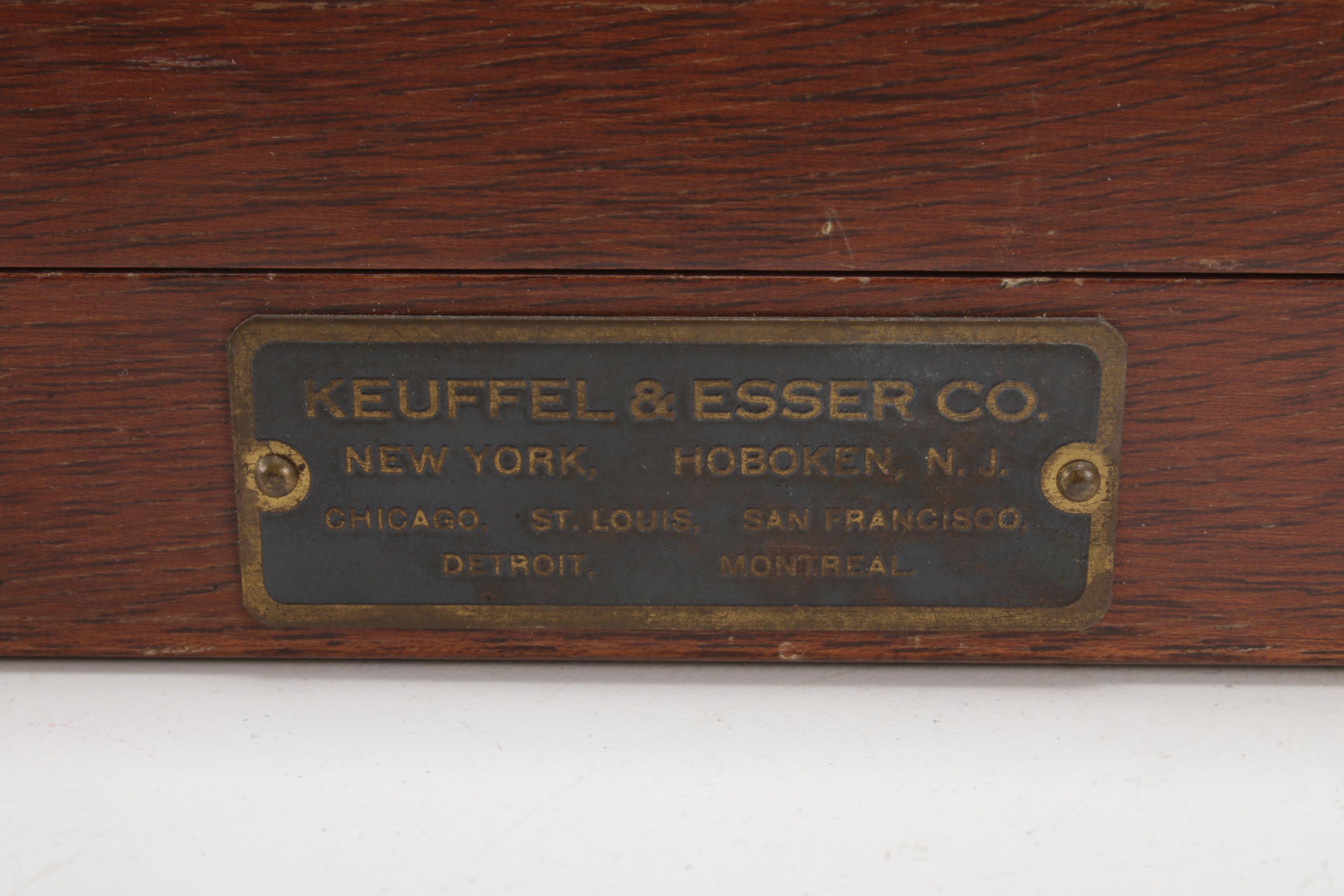 Leroy Lettering Set Keuffel & Esser New York, circa 1938