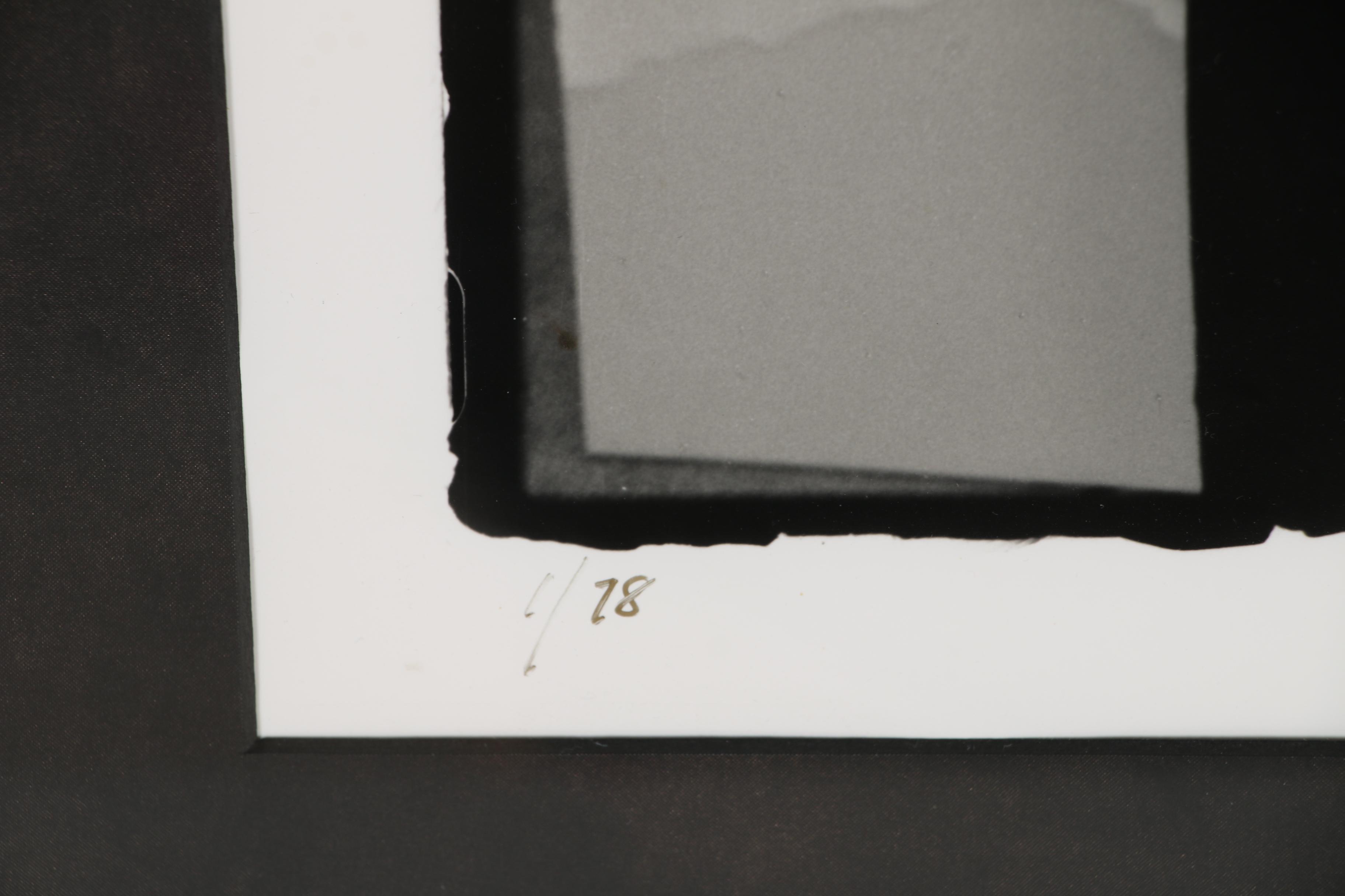 Marlene Marino Black and White Photograph "Face to Face"