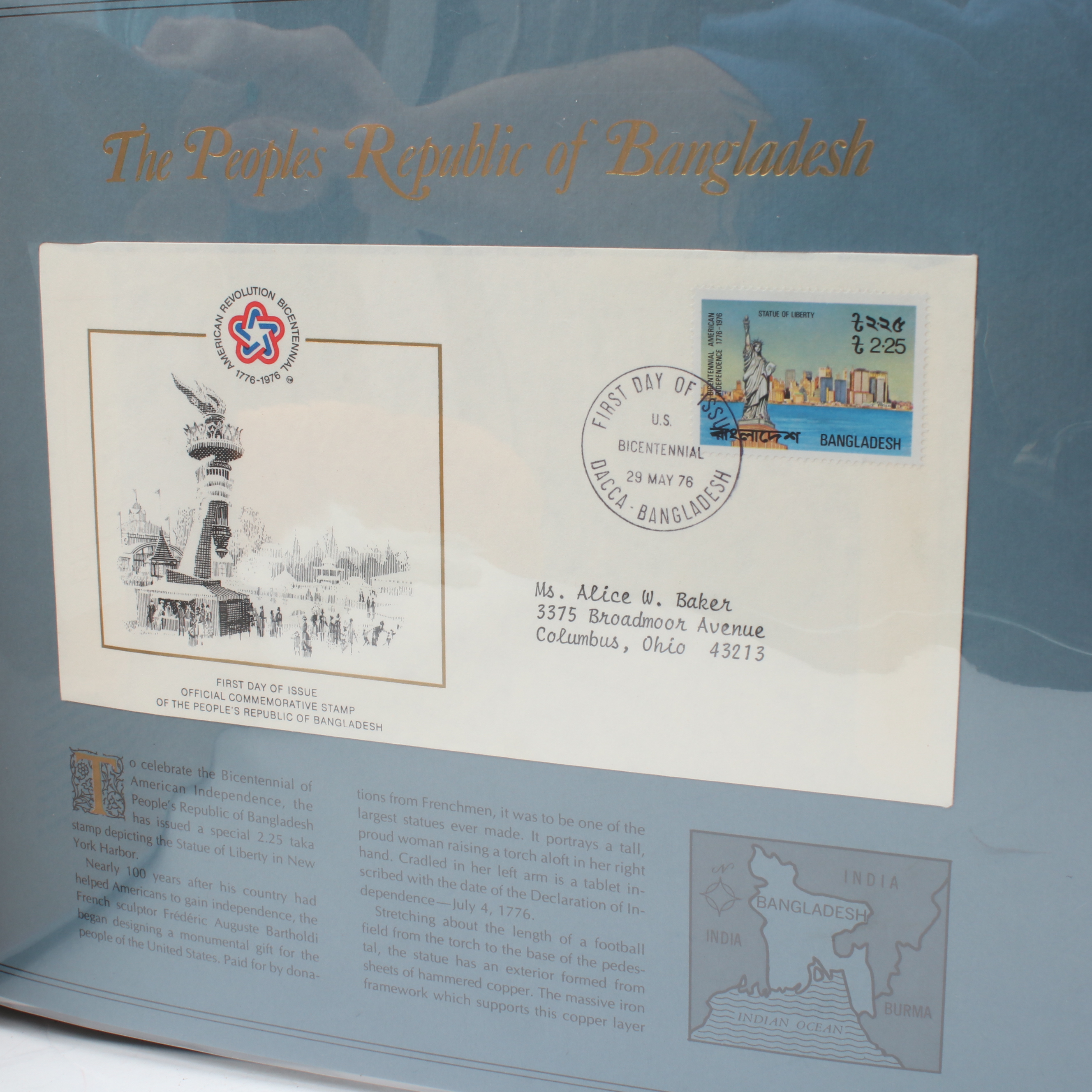 Bicentennial and Commemorative First Day U.S. Postal Covers