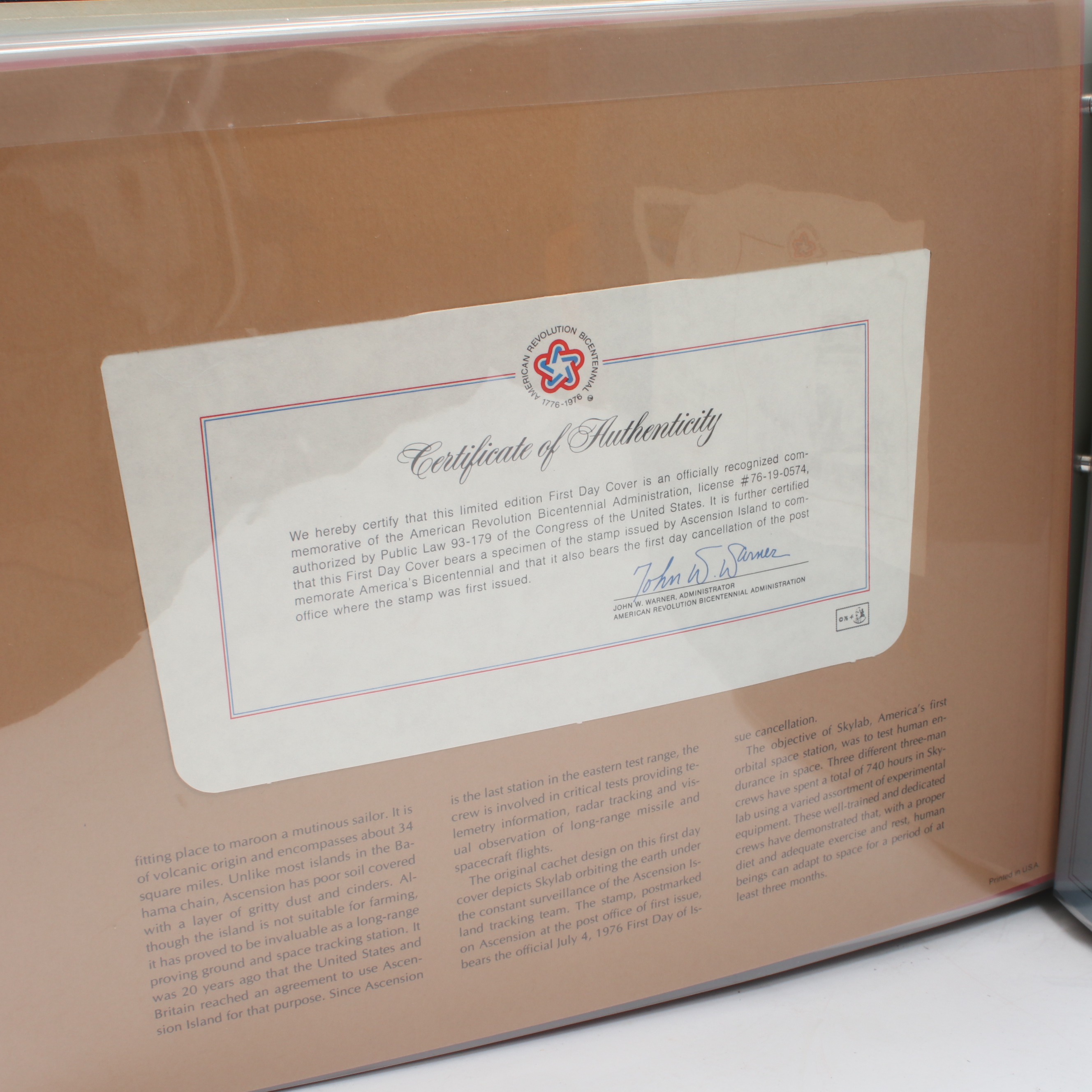 Bicentennial and Commemorative First Day U.S. Postal Covers