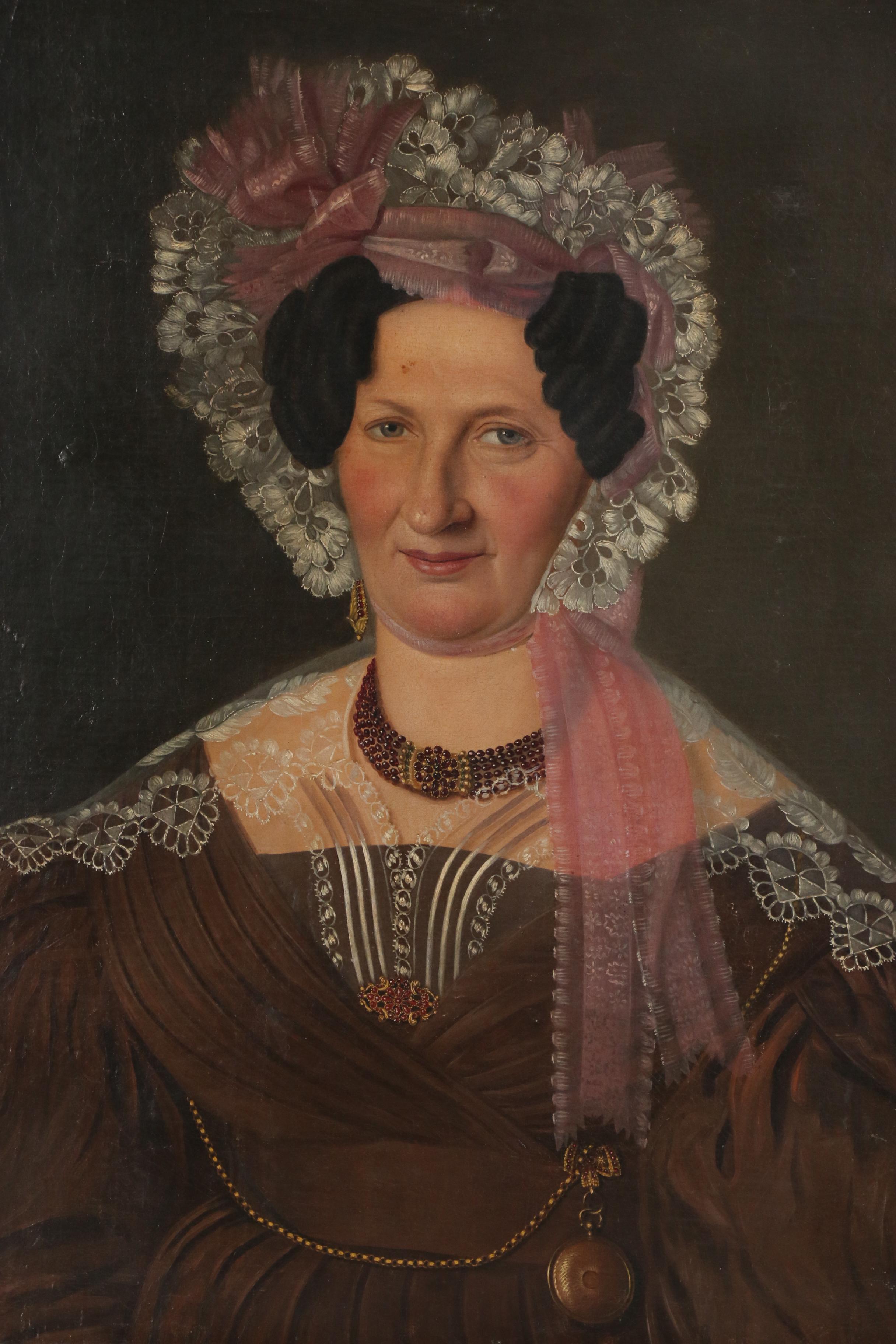 Portrait Oil Painting in the Style of Carl Siegmund Walther