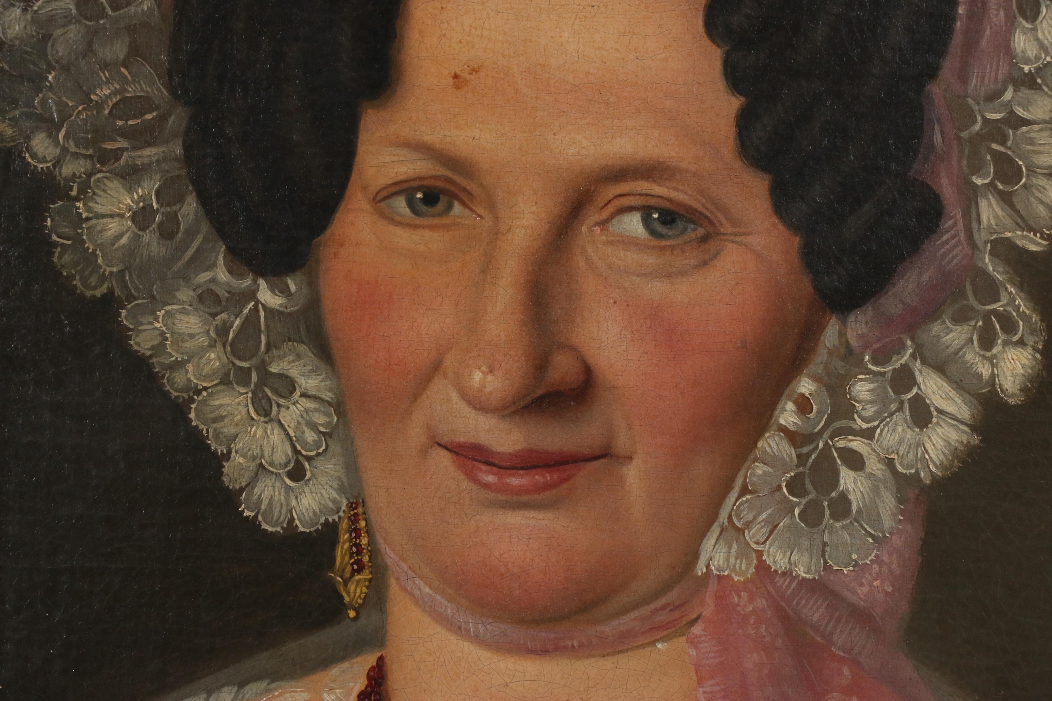 Portrait Oil Painting in the Style of Carl Siegmund Walther