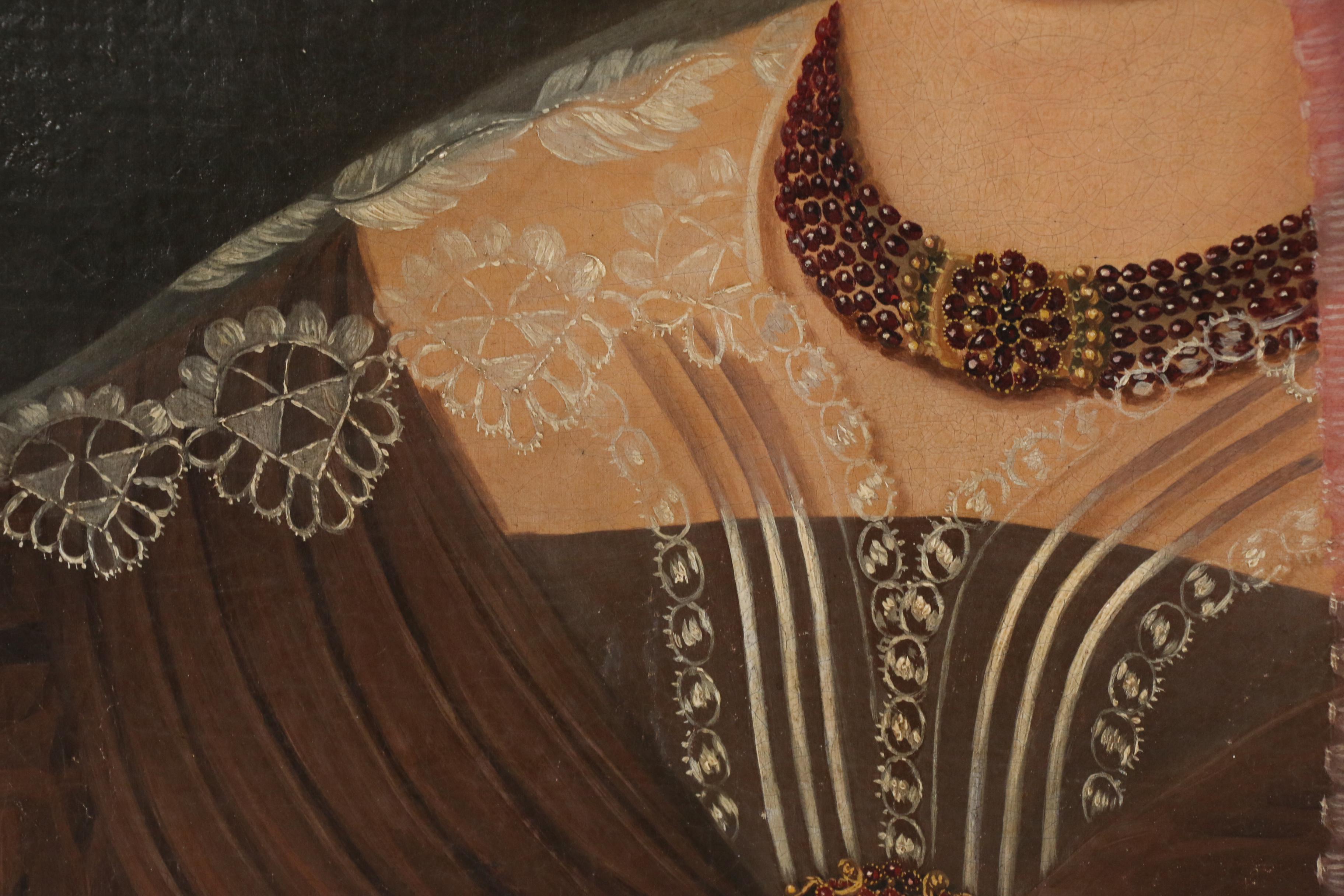 Portrait Oil Painting in the Style of Carl Siegmund Walther