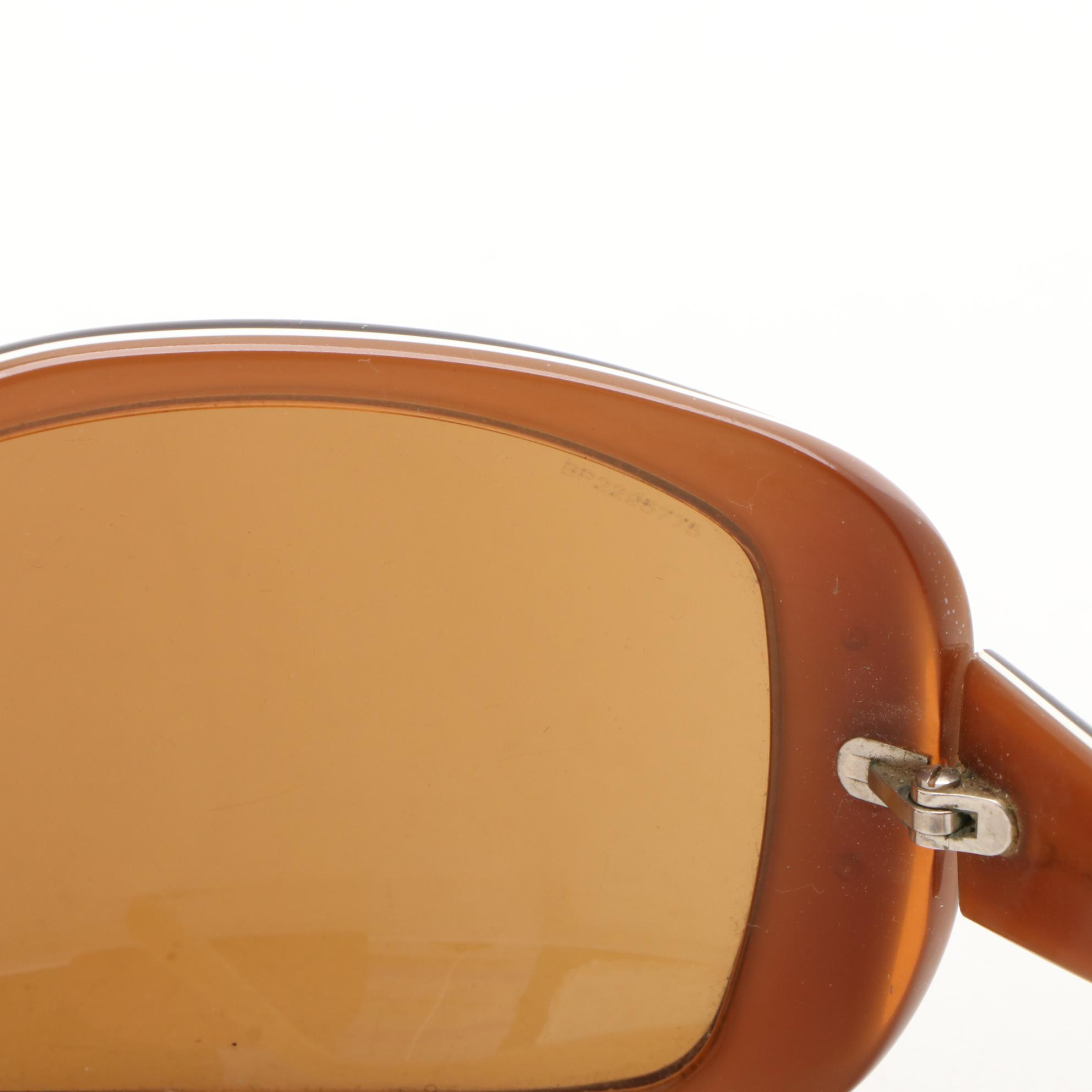 Prada SPR 04F Butterfly Sunglasses with Case