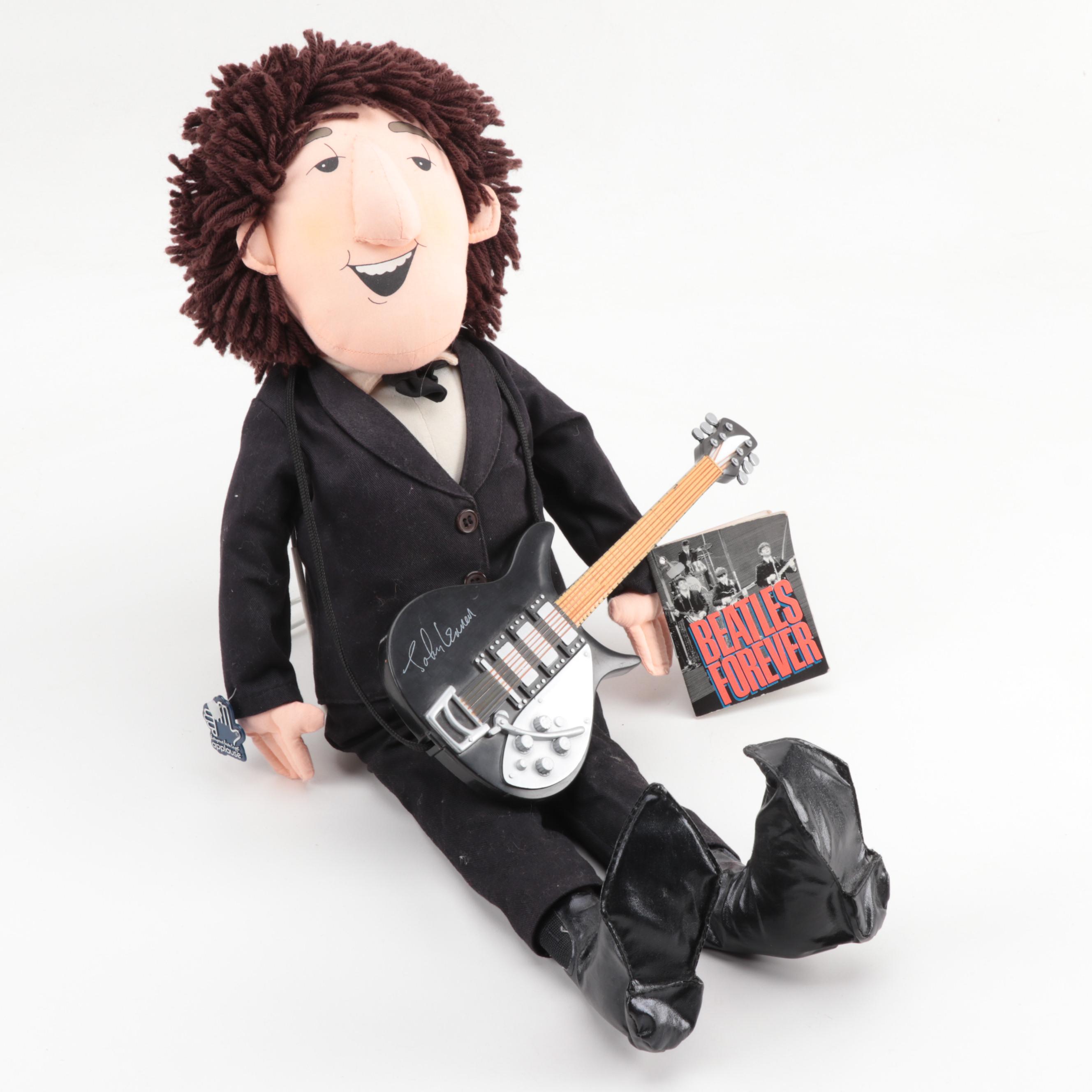 Applause John Lennon "Beatles Forever" Doll with Guitar, 1987 Apple Corp.