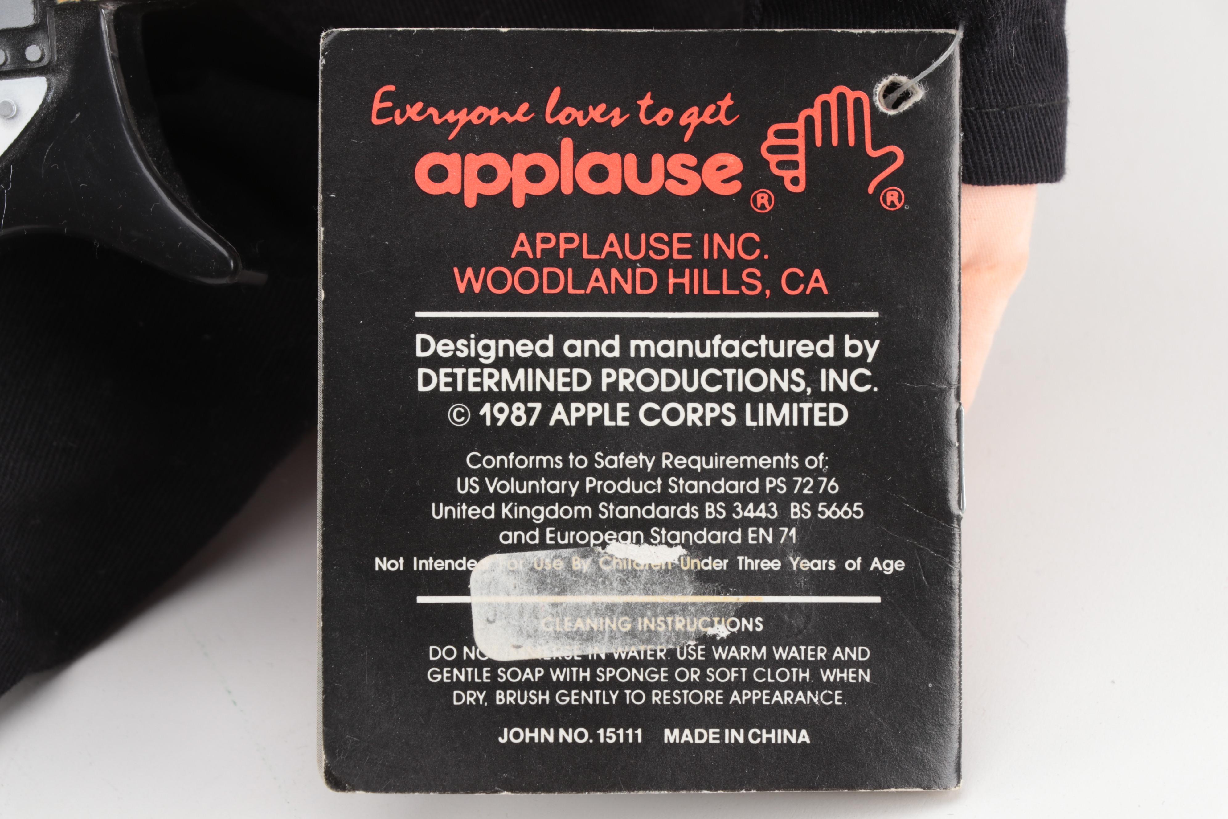 Applause John Lennon "Beatles Forever" Doll with Guitar, 1987 Apple Corp.