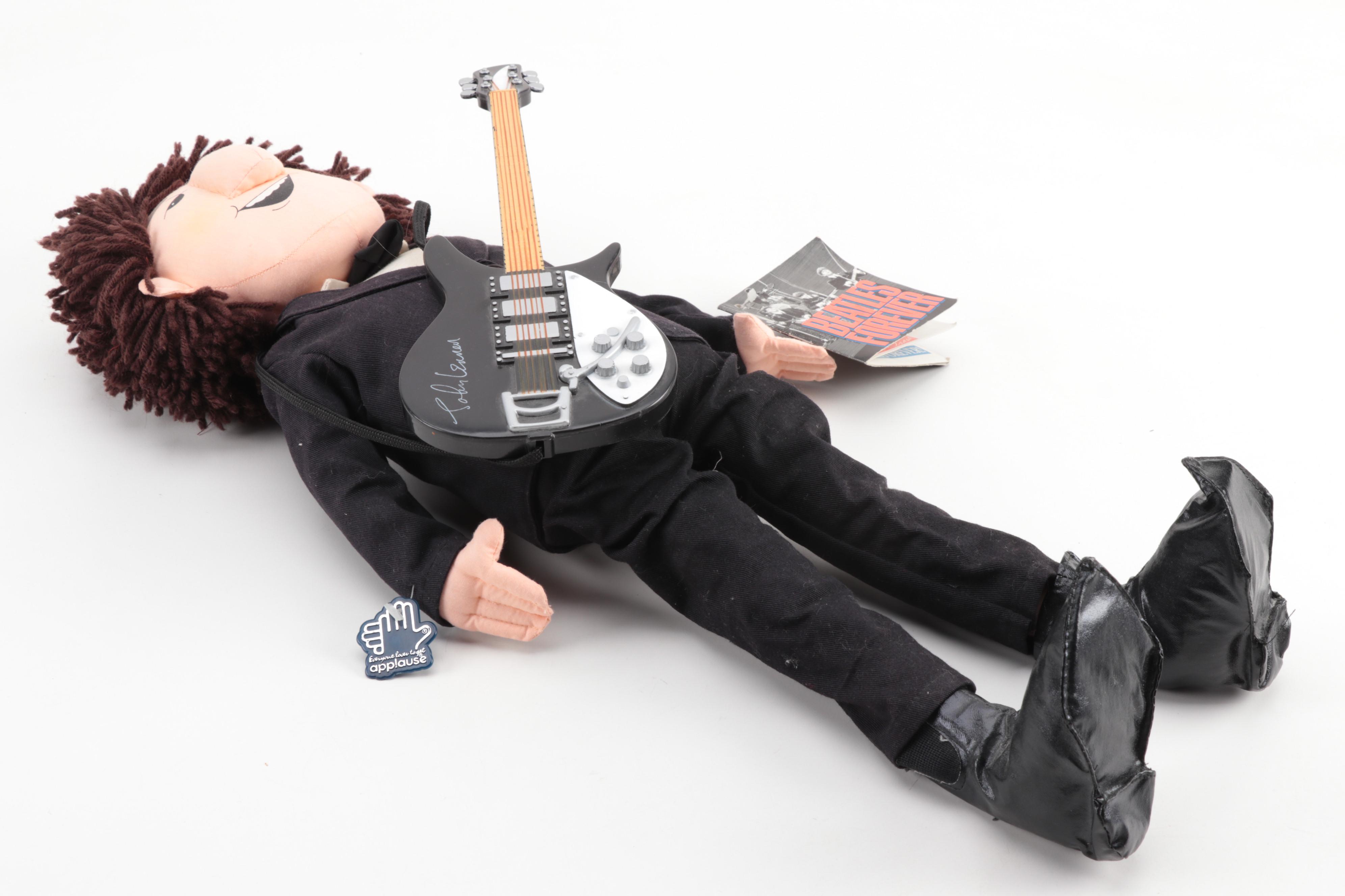 Applause John Lennon "Beatles Forever" Doll with Guitar, 1987 Apple Corp.