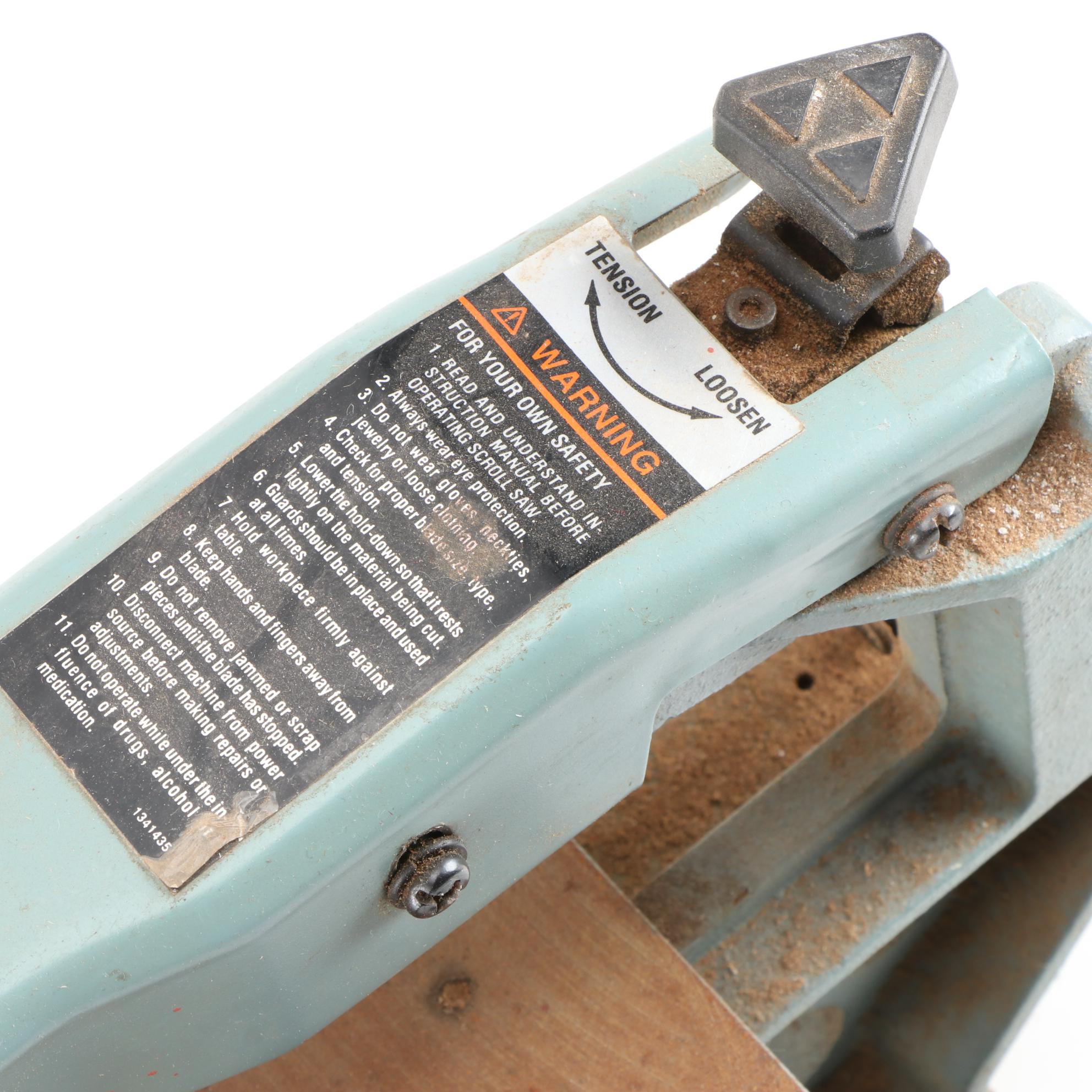 Delta 15" Scroll Electric Power Saw, Model No. 40-150