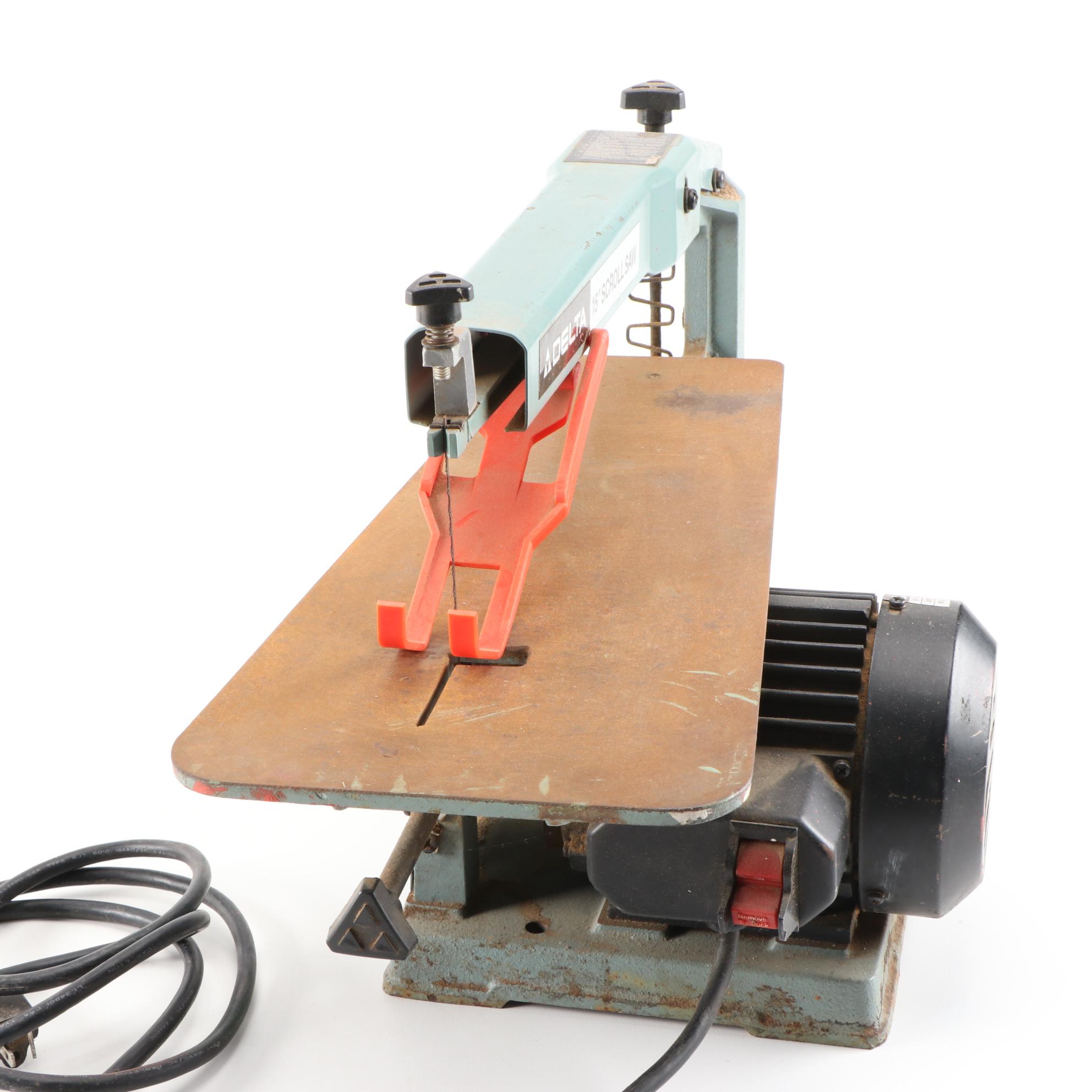 Delta 15" Scroll Electric Power Saw, Model No. 40-150