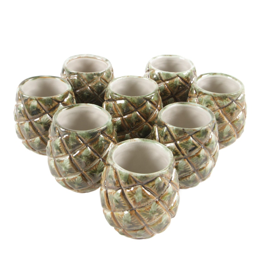 Louisville Stoneware "Pineapple" Cups