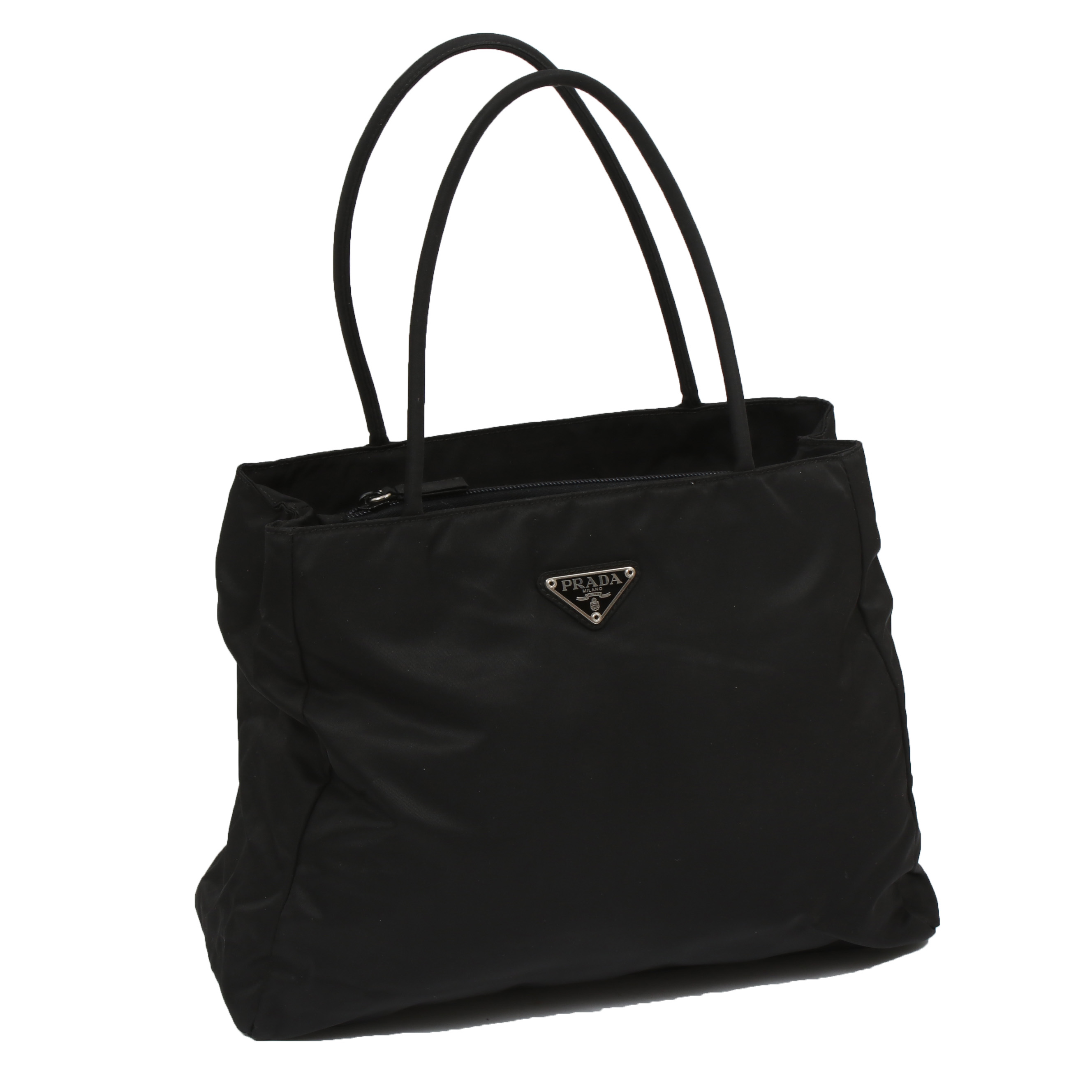 Prada Black Tessuto Nylon Handbag