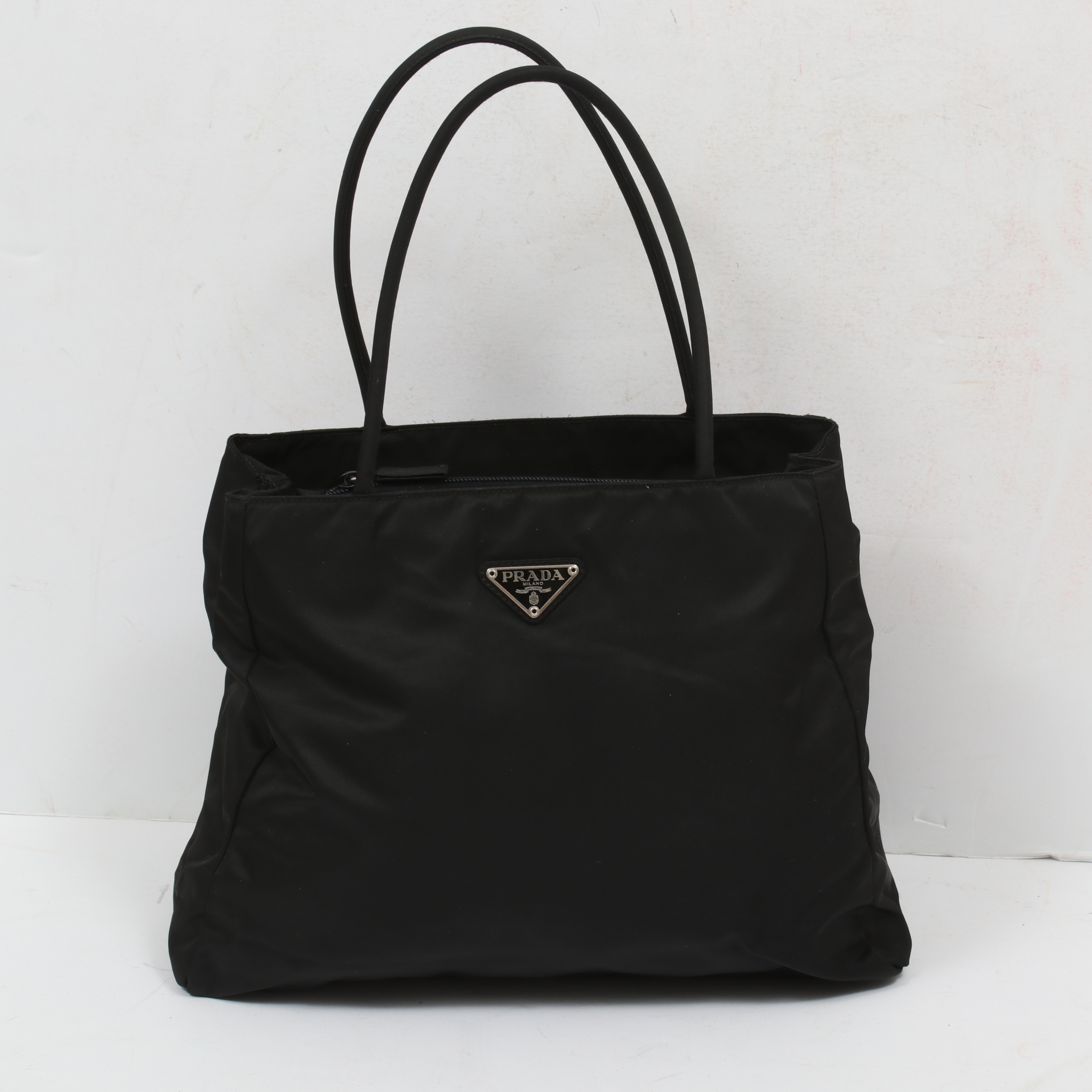 Prada Black Tessuto Nylon Handbag
