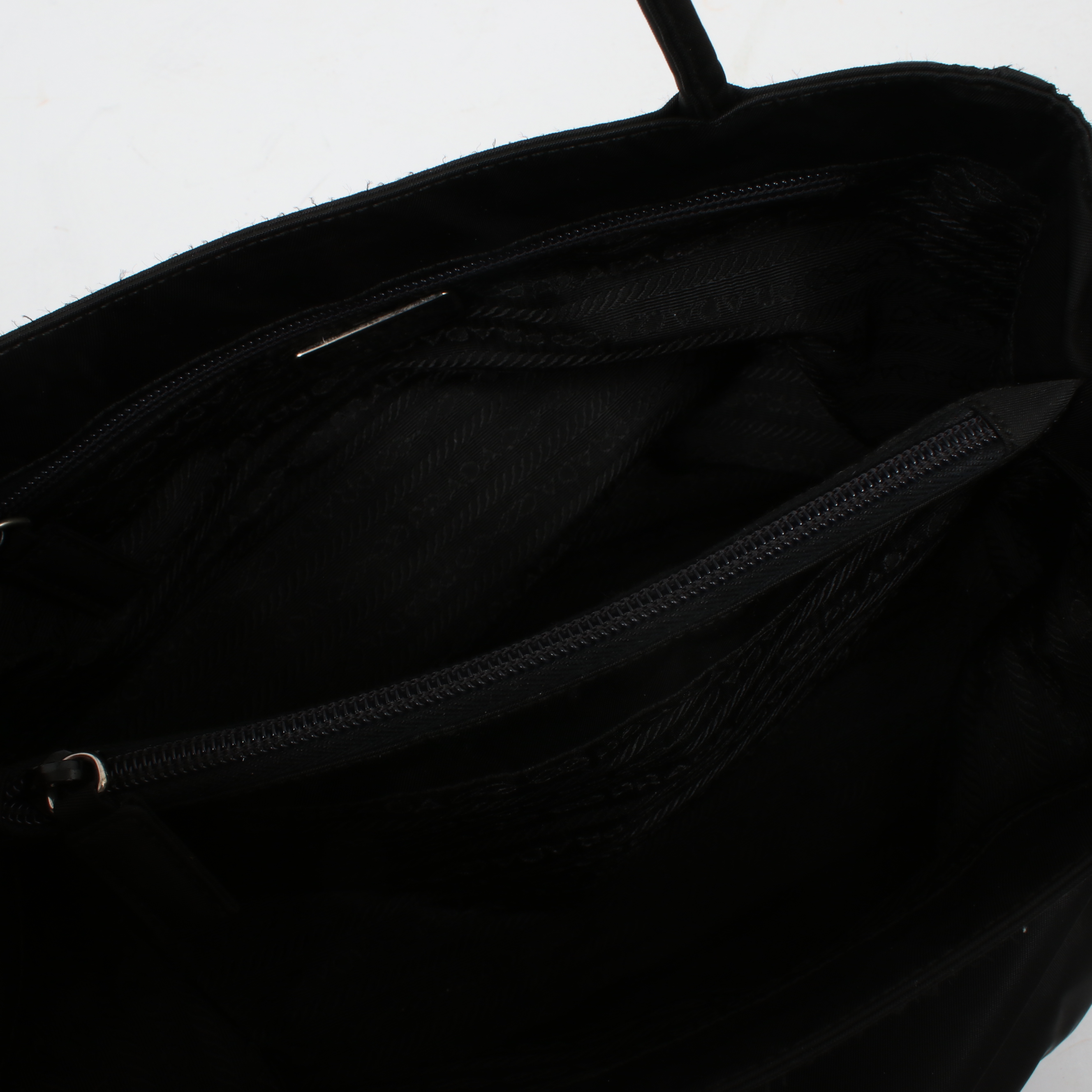 Prada Black Tessuto Nylon Handbag