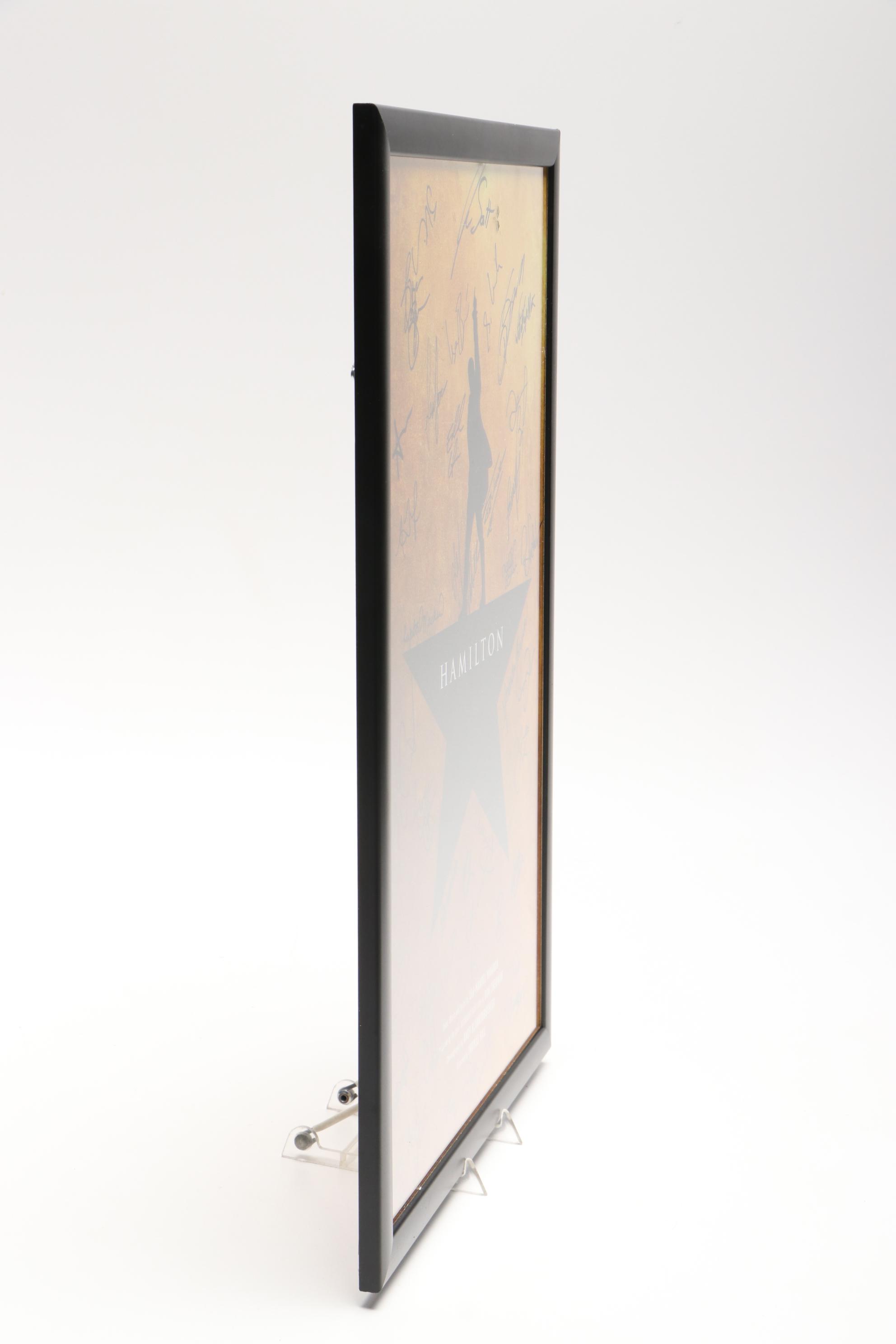 "Hamilton" Signed Poster, First National Tour Cast