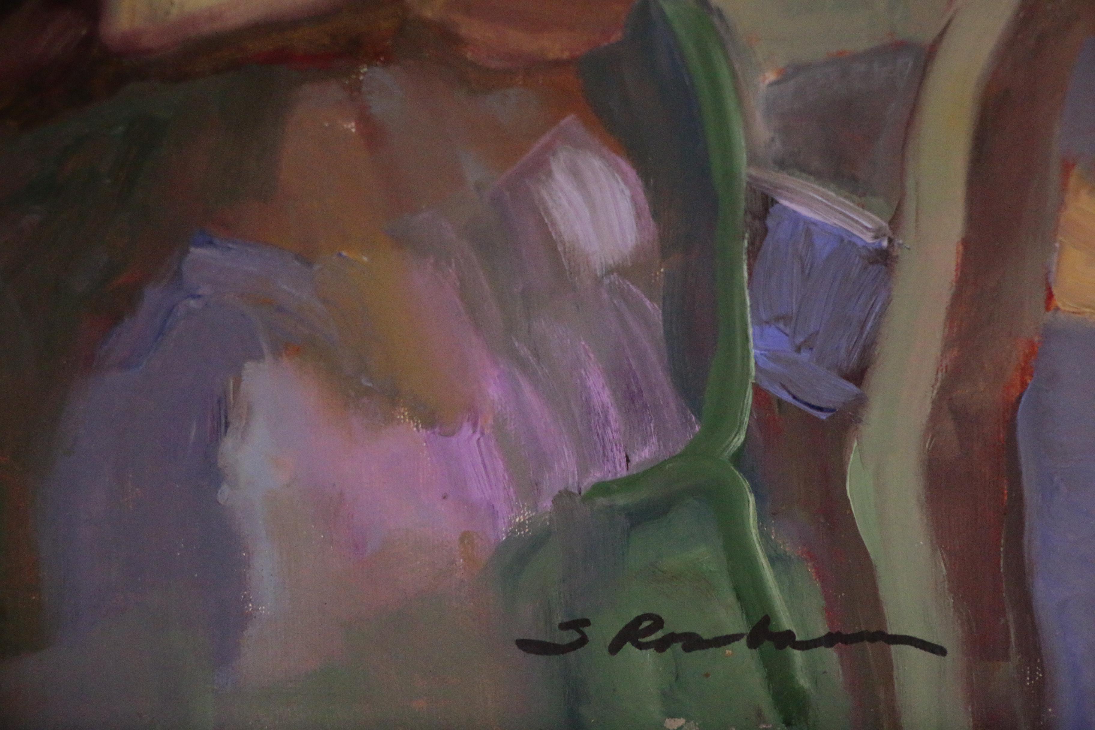 Sally Rosenbaum Oil Painting "The Letter"