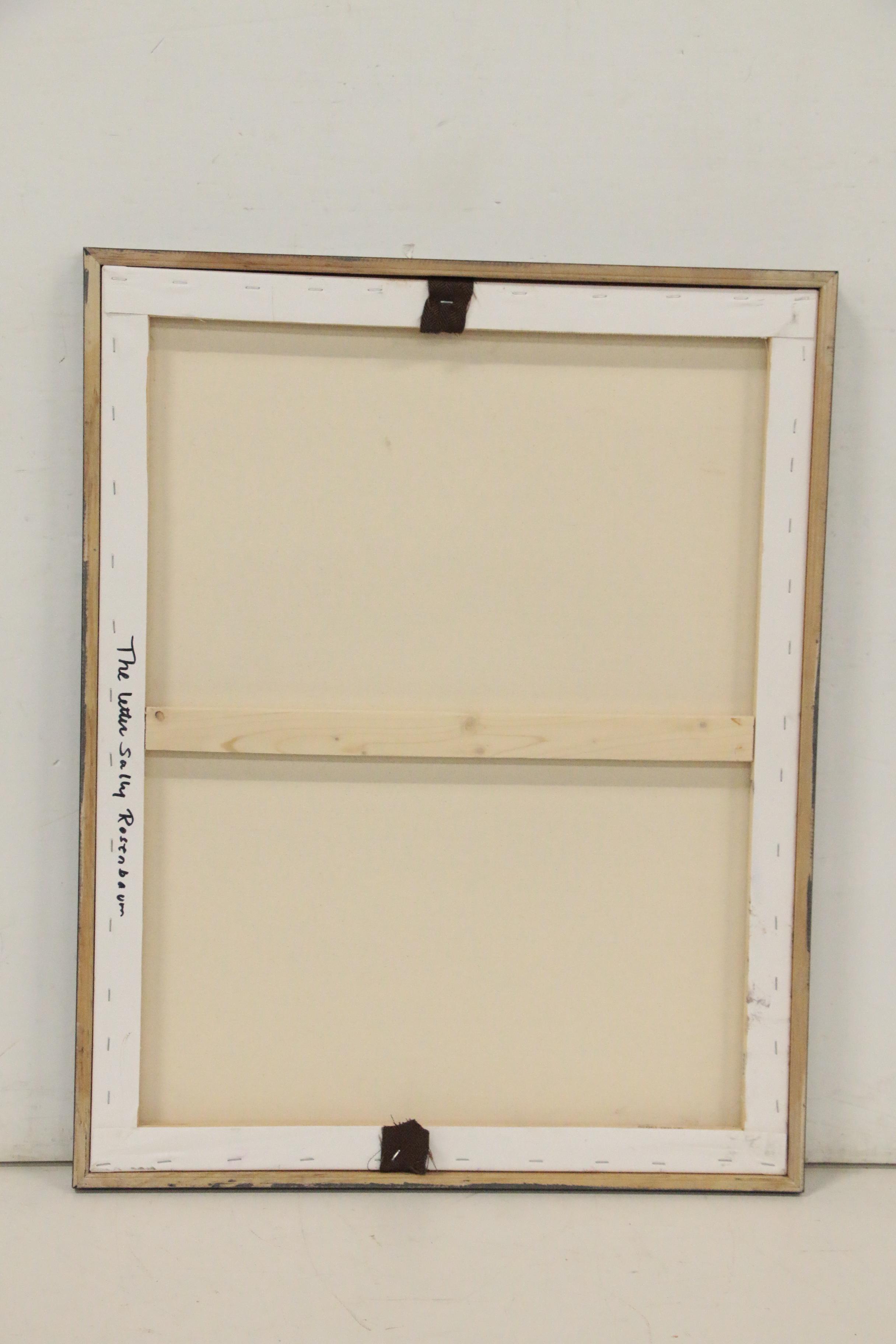 Sally Rosenbaum Oil Painting "The Letter"