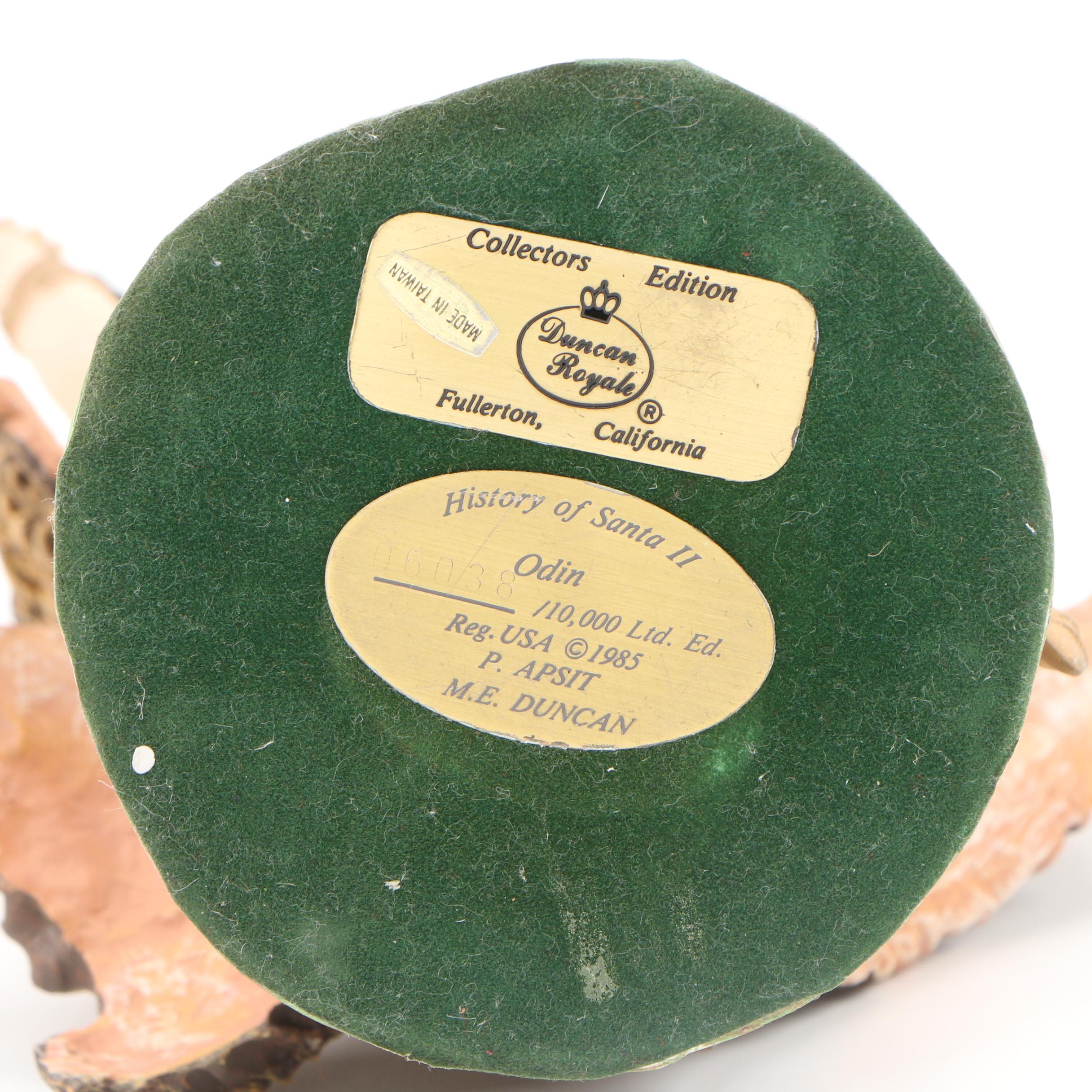 Duncan Royale Collector Edition Figurines in Original Packaging, 1980s