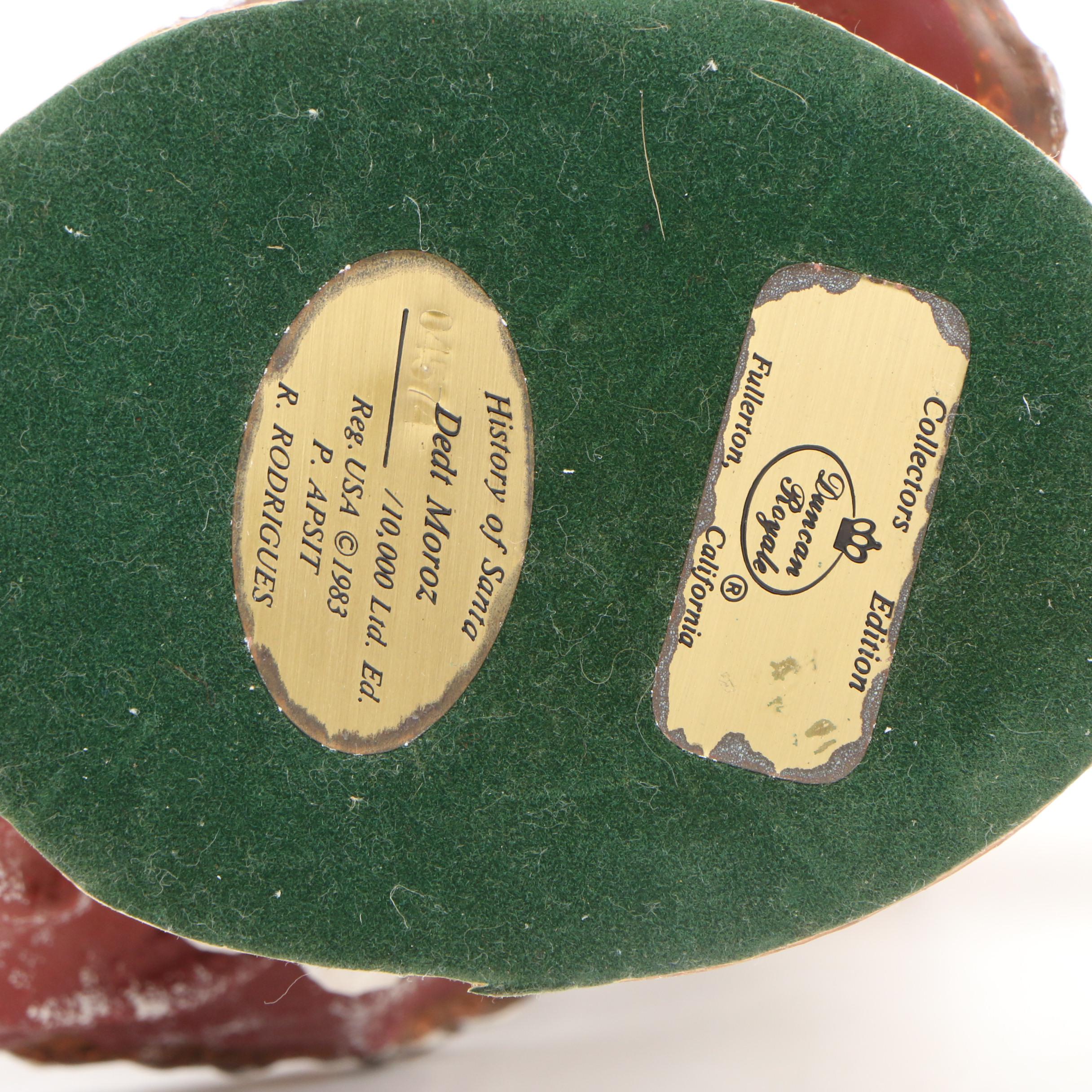 Duncan Royale Collector Edition Figurines in Original Packaging, 1980s