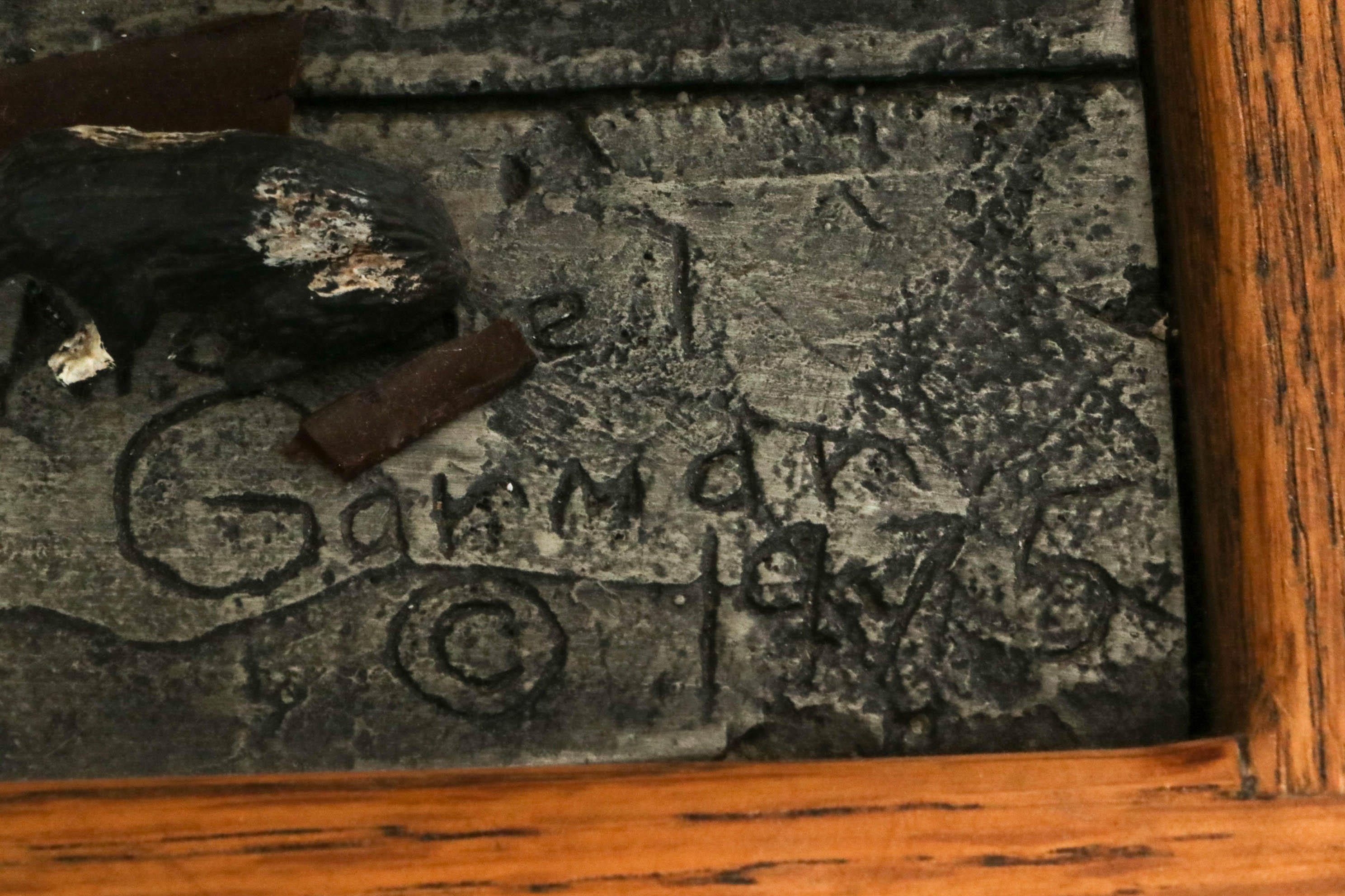 Michael Garman Lighted Mixed Media Sculpture "Leroy & Bertha's Bar and Grill"