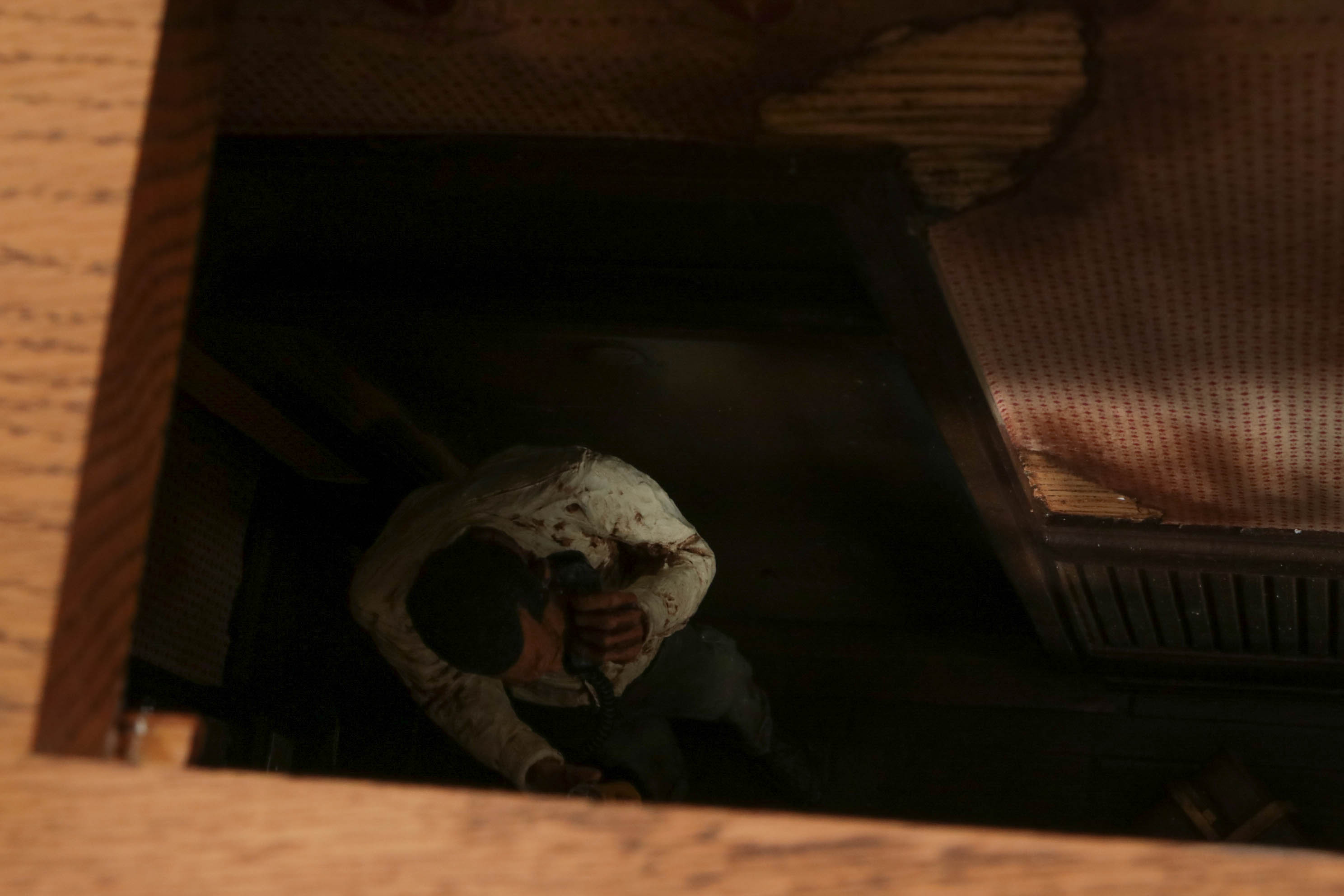 Michael Garman Lighted Mixed Media Sculpture "Leroy & Bertha's Bar and Grill"