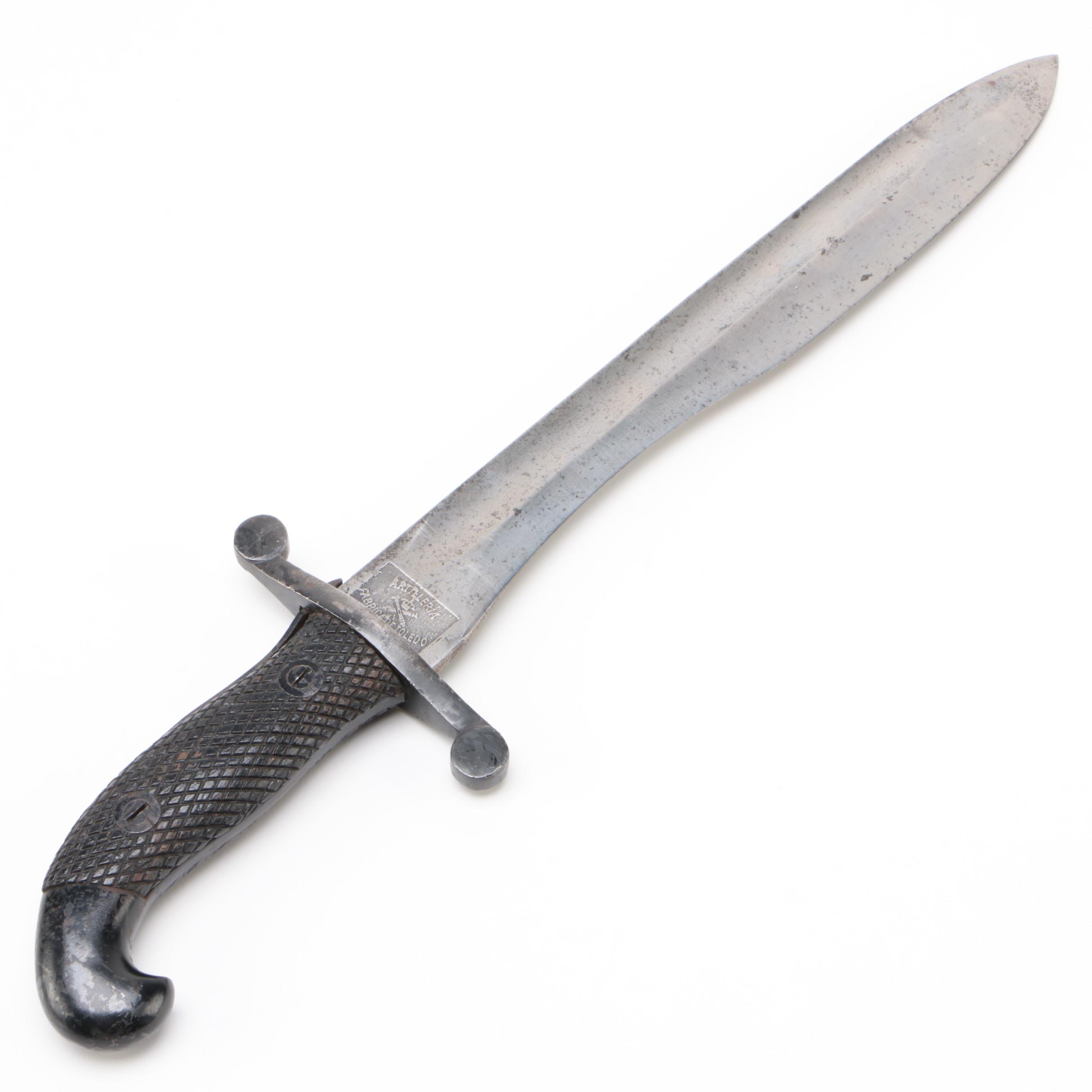 Spanish Army Bolo Machete Knife, Model 1907