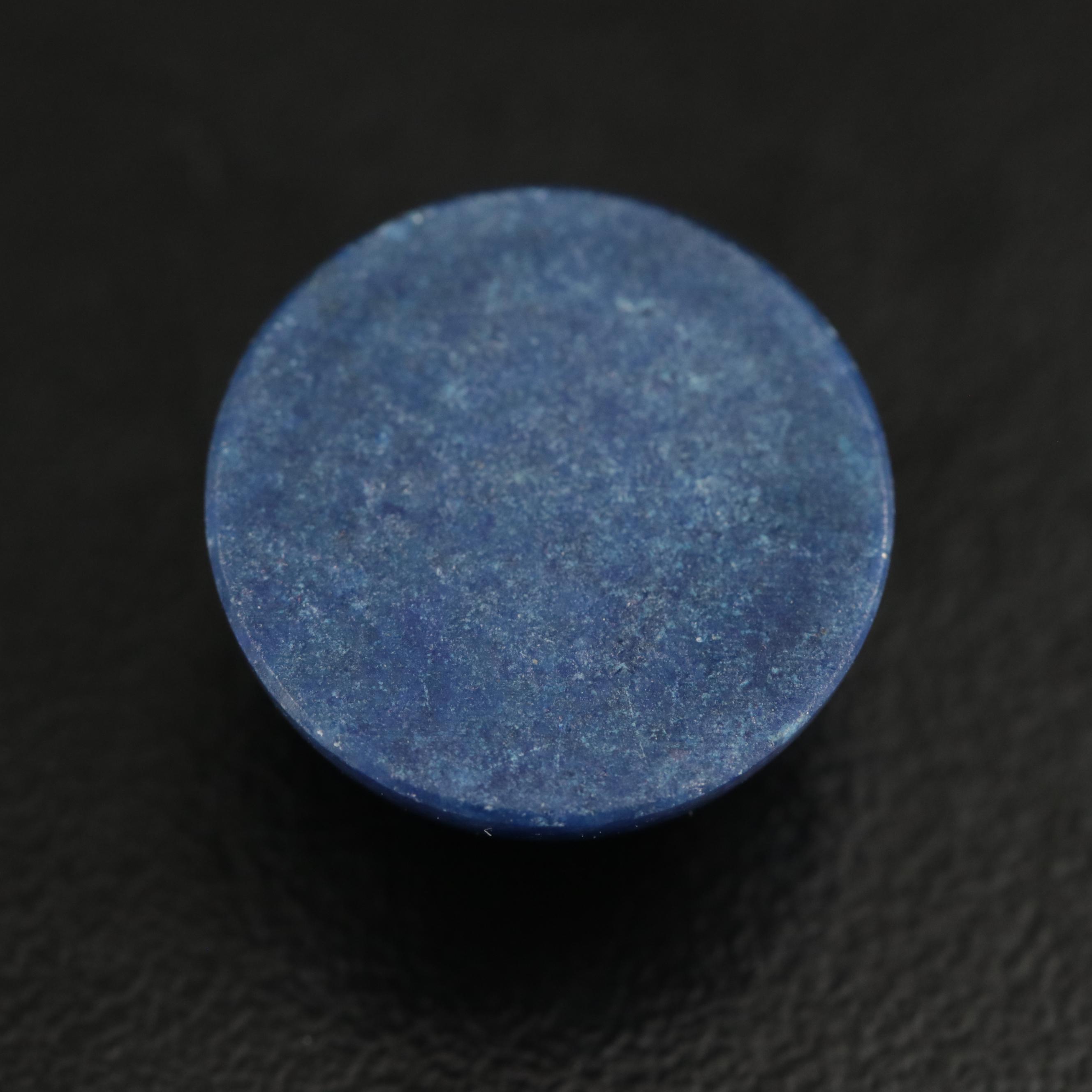 Loose 14.00 mm Round Cabochon Lapis Lazuli