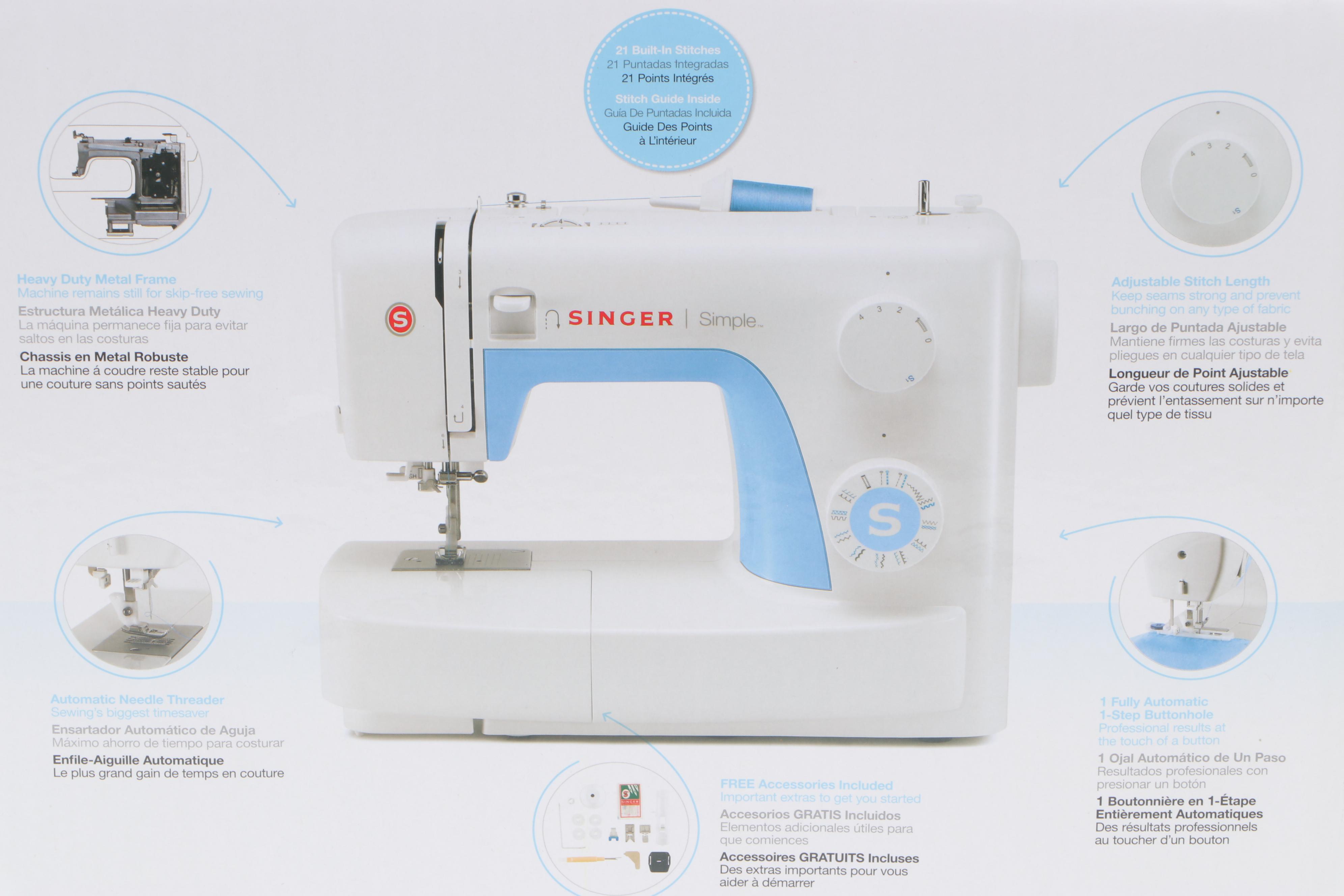 Singer Simple 3221 Sewing Machine