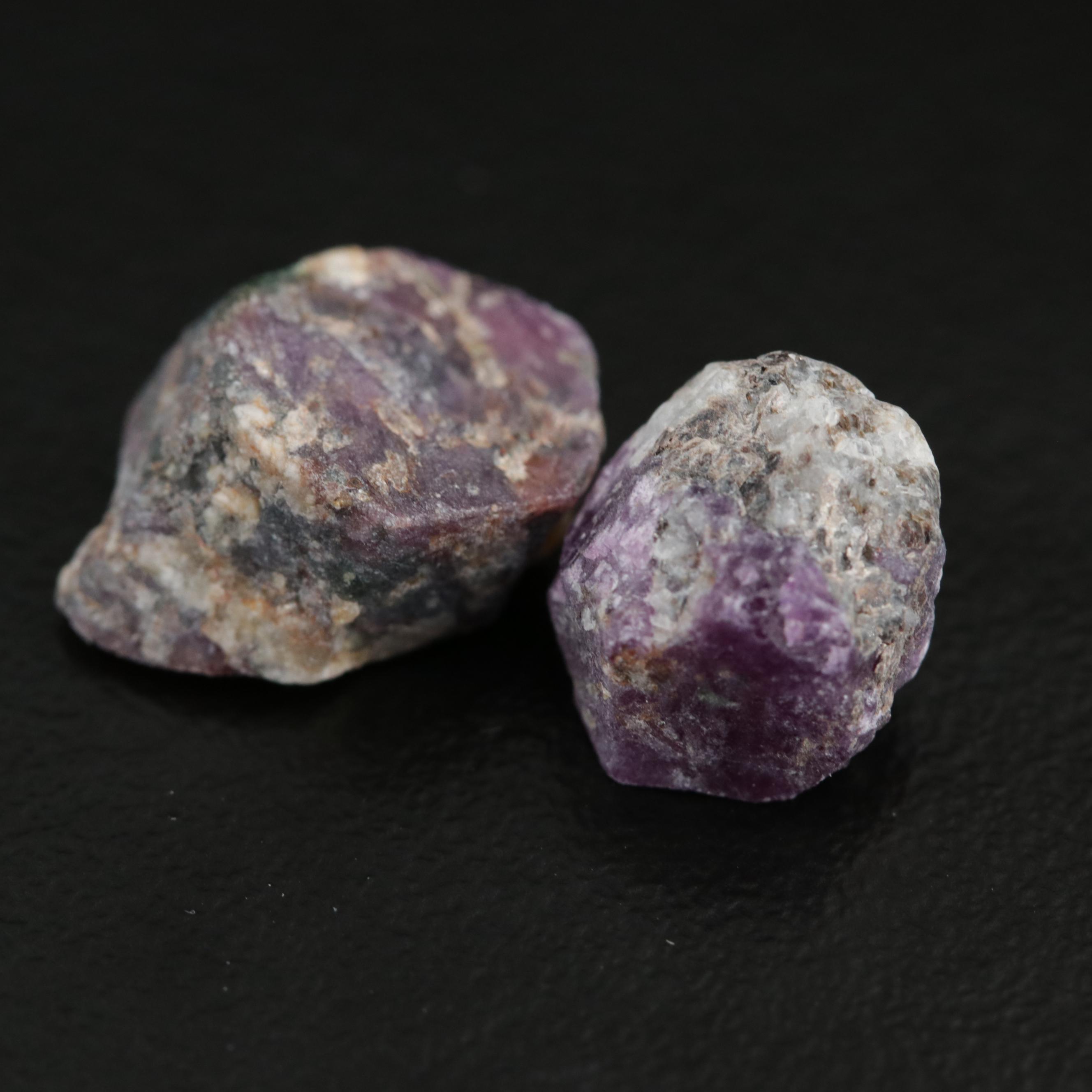 Loose 11.25 CTW Rough Corundum