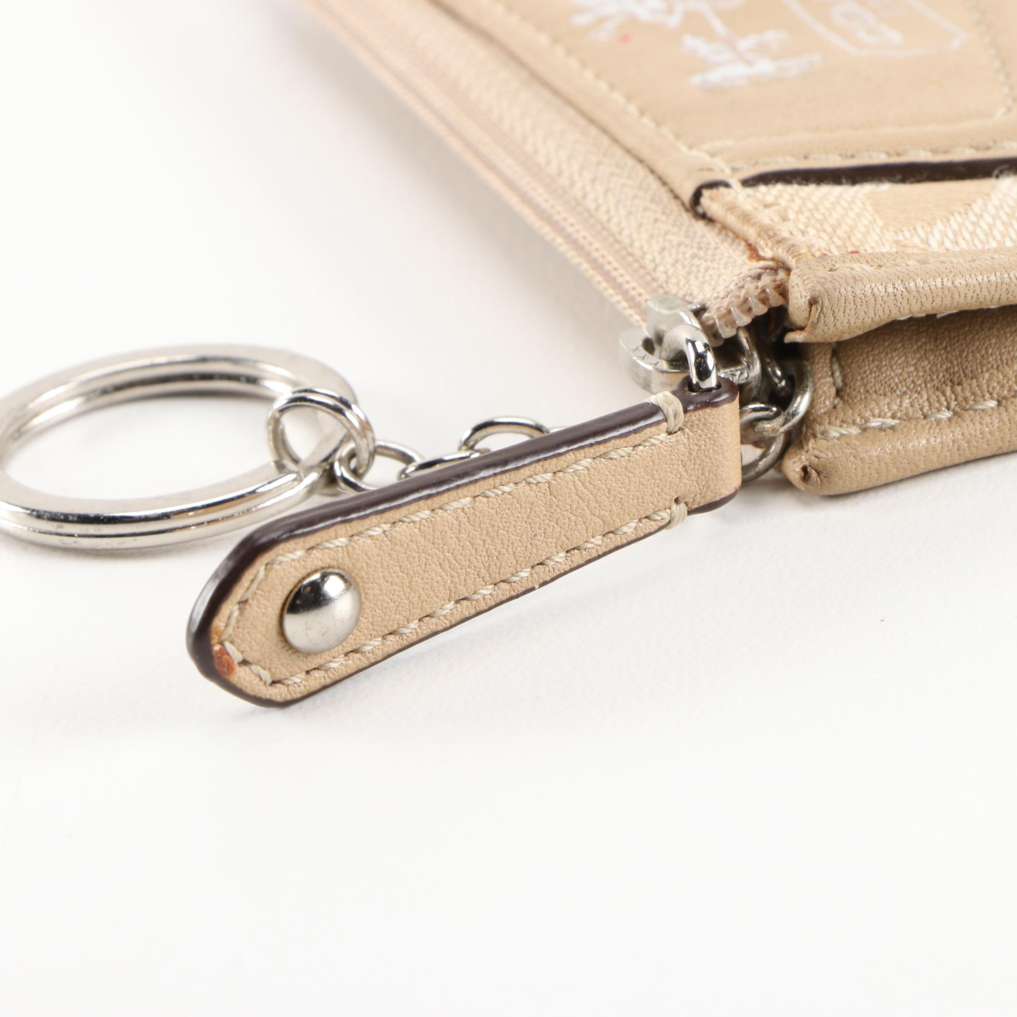 Coach Whitney S495 Tortoise Sunglasses, Thong Sandals and Coin Purse