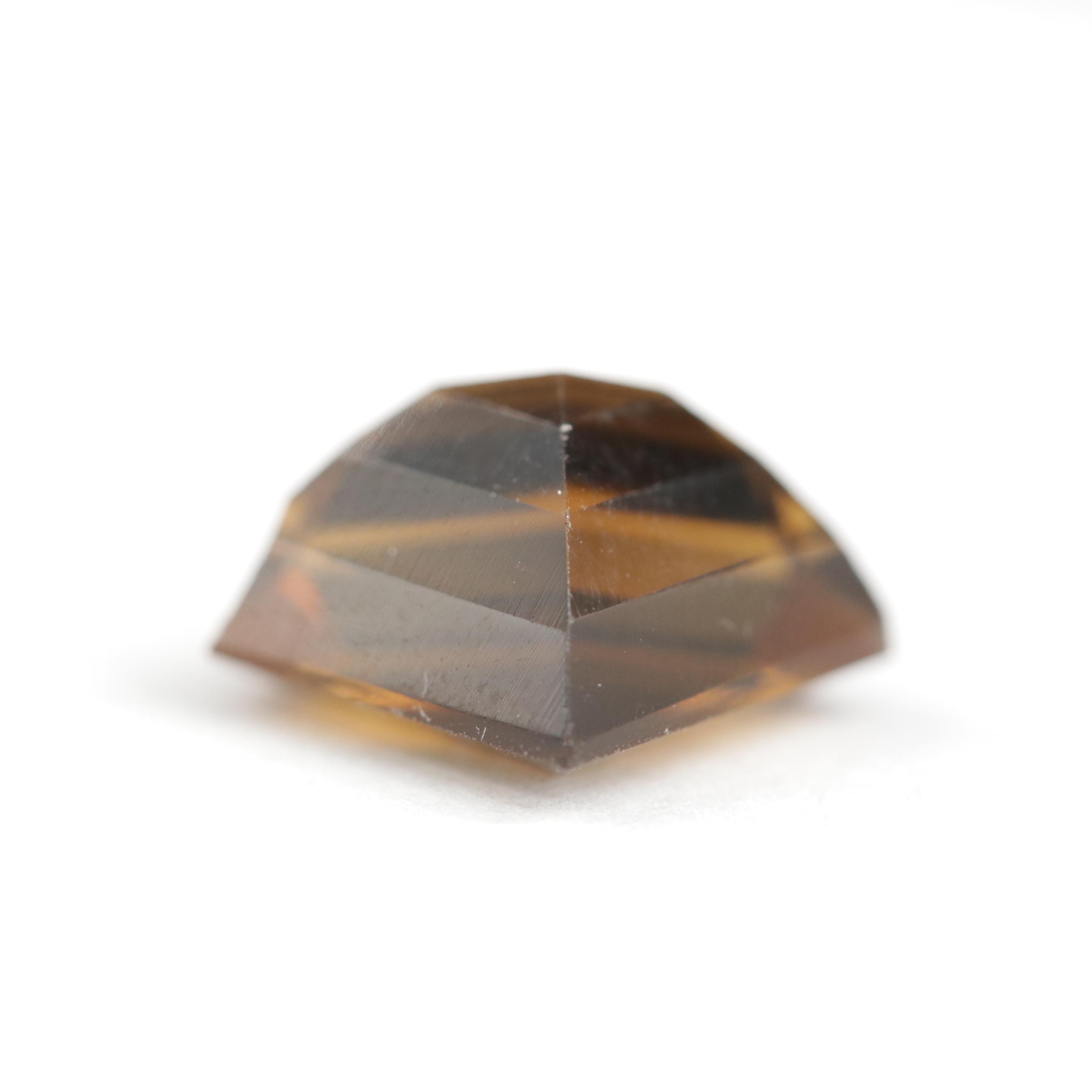 Loose 3.96 CT Faceted Smoky Quartz