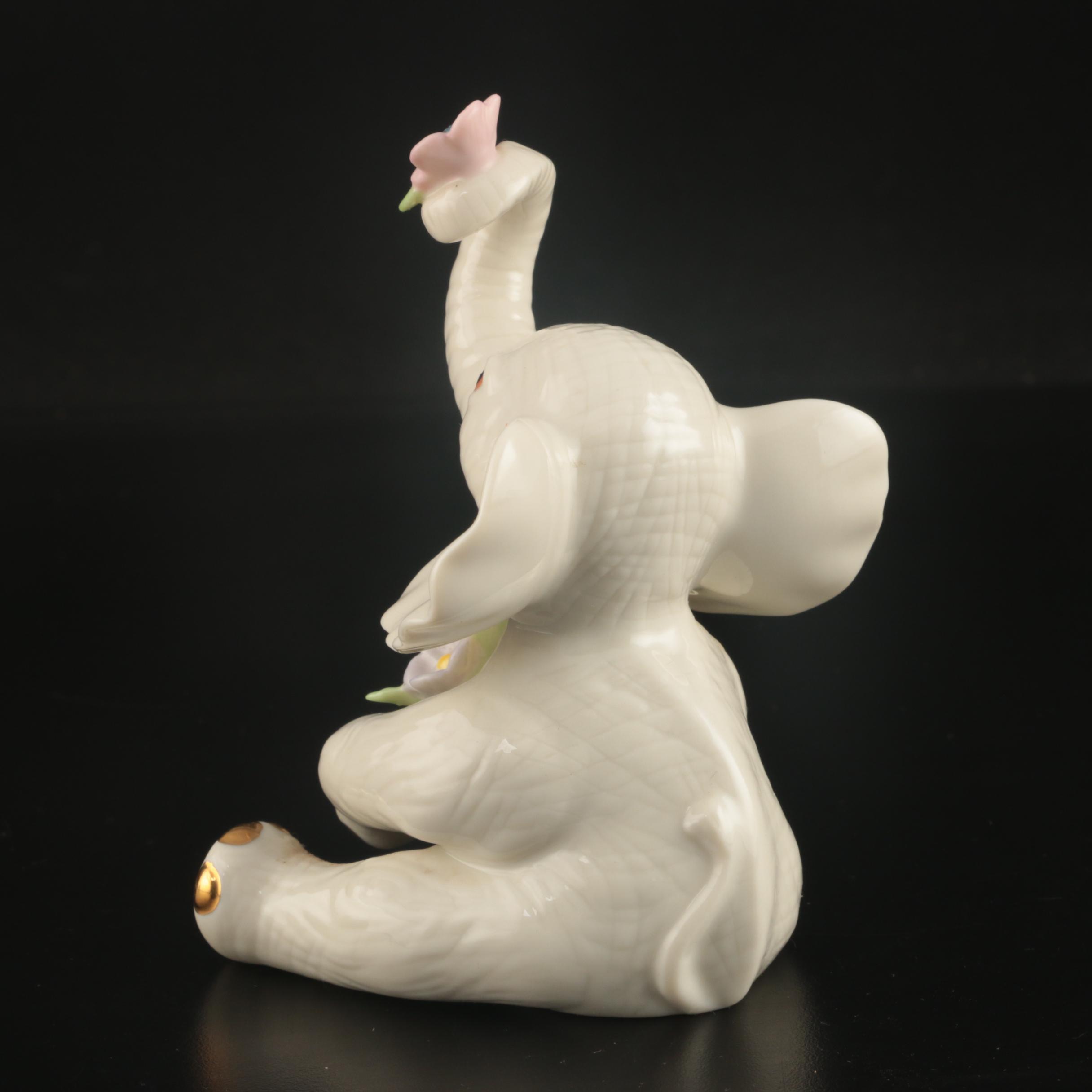 Lenox Porcelain Elephant Figurine