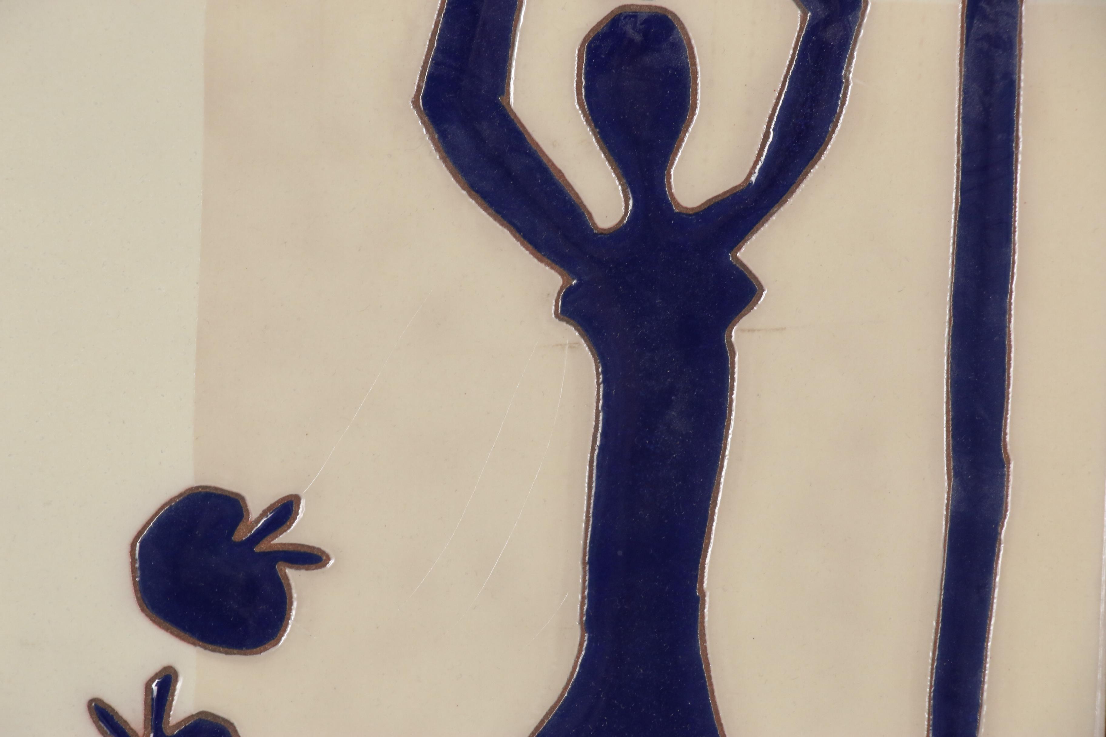 Italian Hand-painted Tile Art